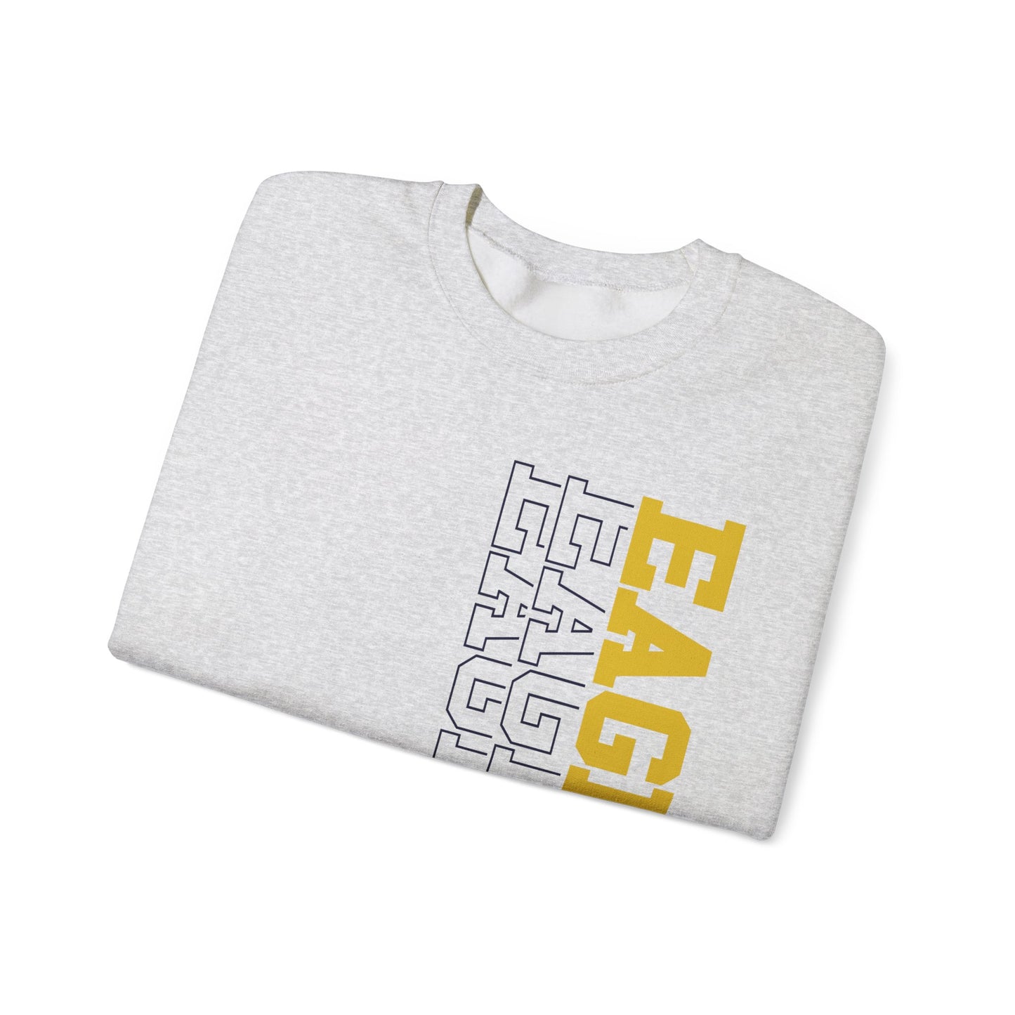 Sideways Eagle - Gildan Unisex Heavy Blend™ Crewneck Sweatshirt