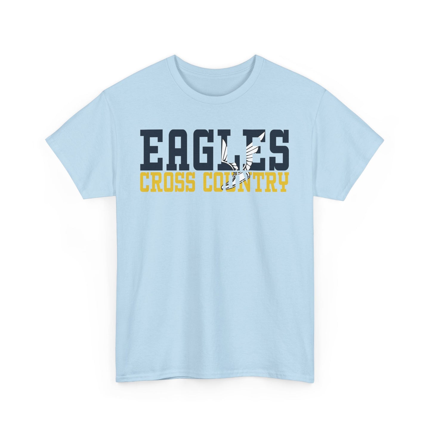 Cross Country Cutout - Gildan Unisex Heavy Cotton Tee