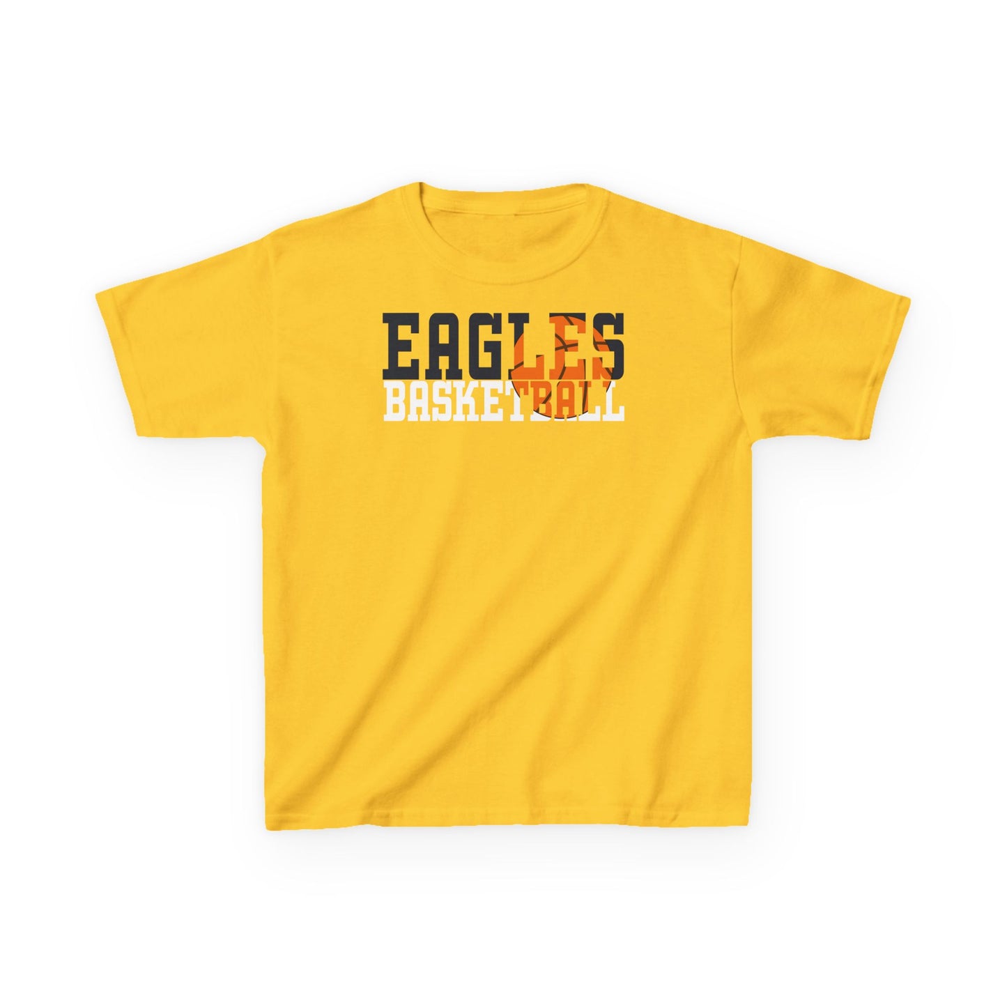 Basketball Cutout - Gildan Kids Heavy Cotton™ Tee