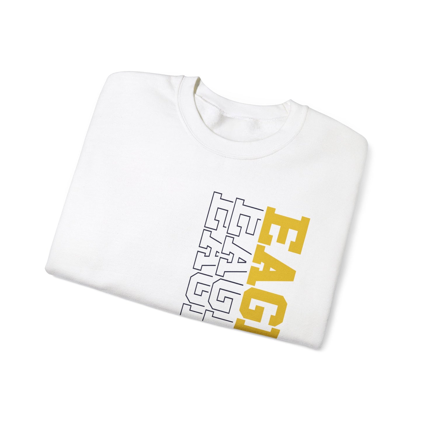 Sideways Eagle - Gildan Unisex Heavy Blend™ Crewneck Sweatshirt