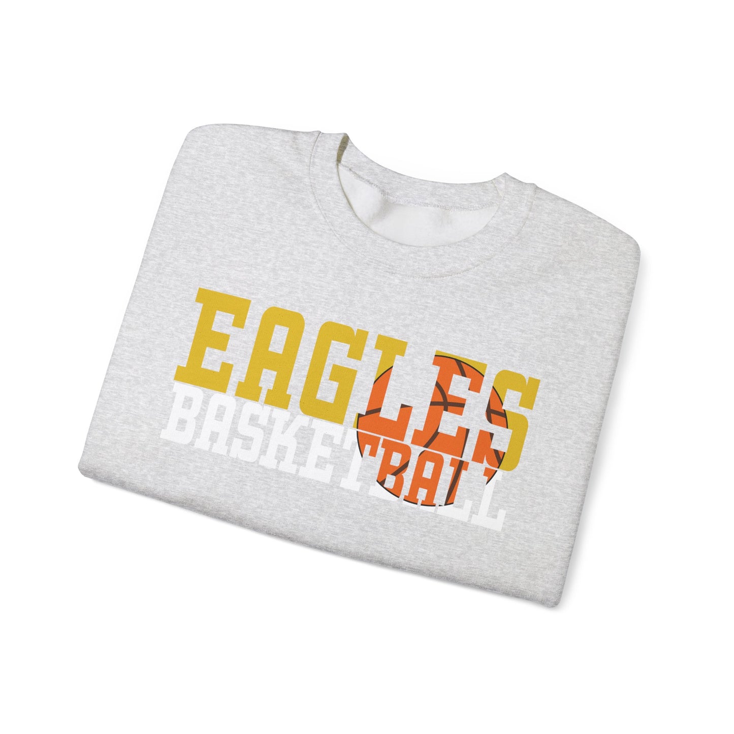 Basketball Cutout - Gildan Unisex Heavy Blend™ Crewneck Sweatshirt