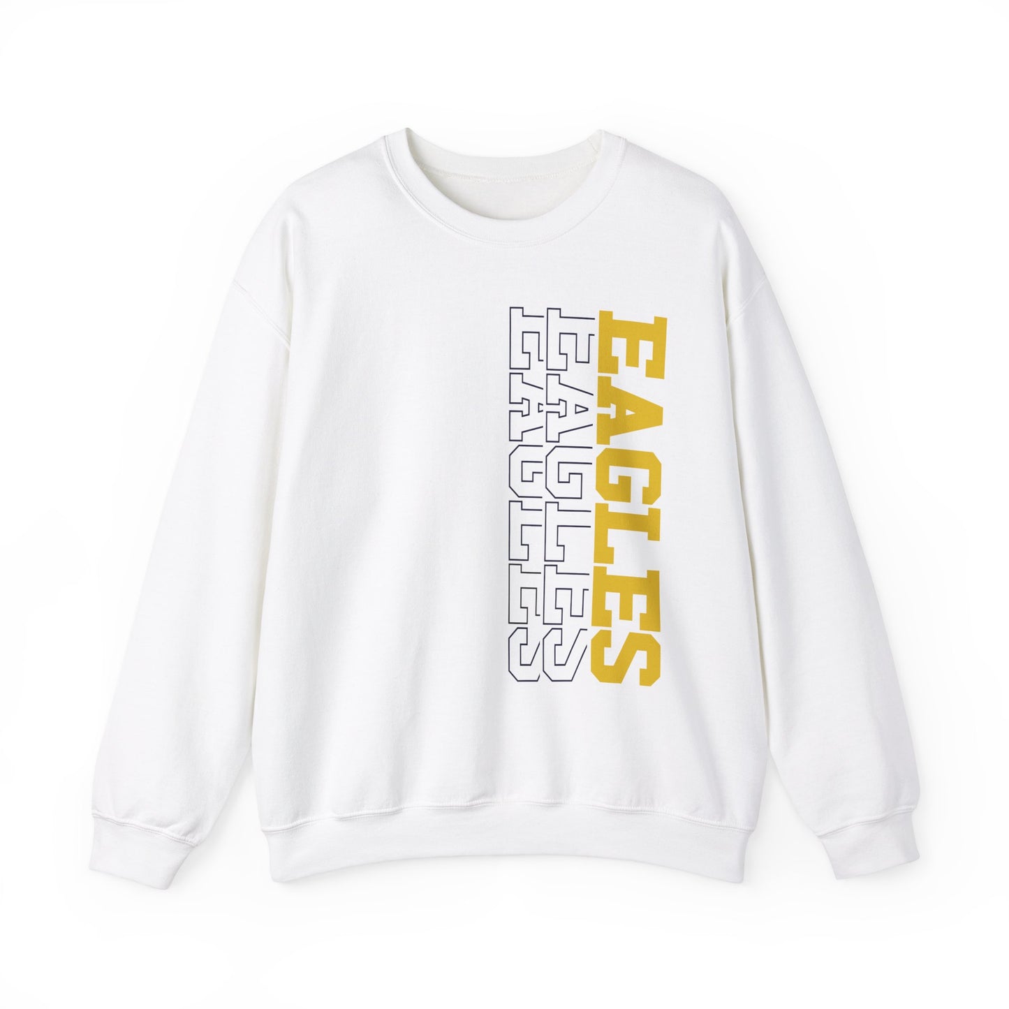 Sideways Eagle - Gildan Unisex Heavy Blend™ Crewneck Sweatshirt