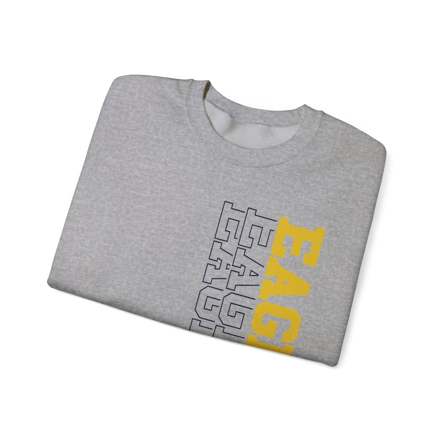 Sideways Eagle - Gildan Unisex Heavy Blend™ Crewneck Sweatshirt