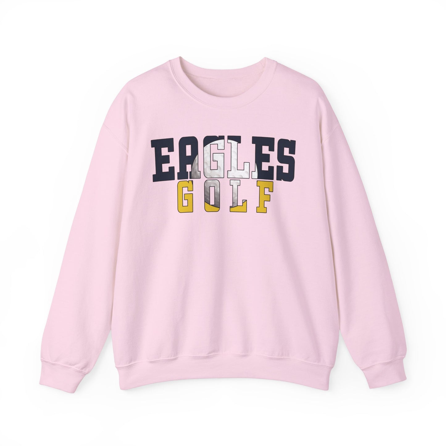 Gold Cutout - Gildan Unisex Heavy Blend™ Crewneck Sweatshirt