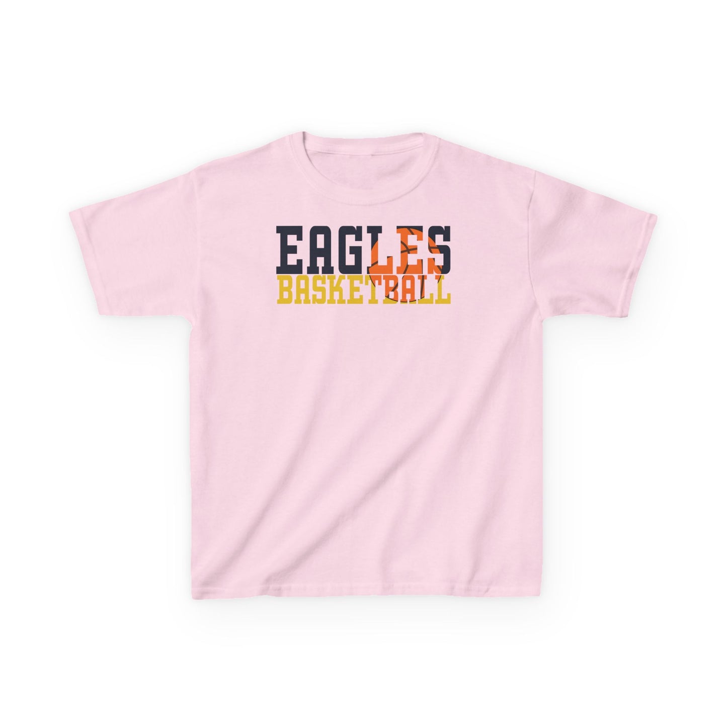 Basketball Cutout - Gildan Kids Heavy Cotton™ Tee