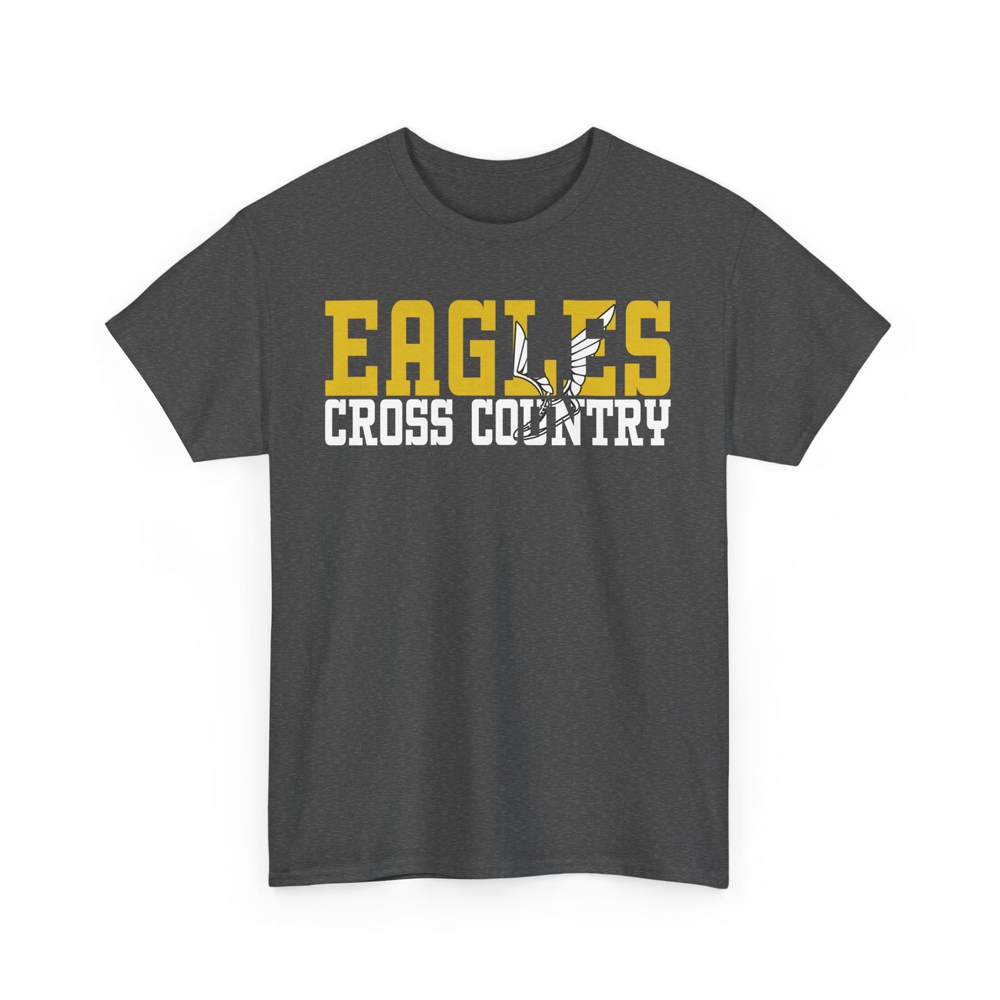 Cross Country Cutout - Gildan Unisex Heavy Cotton Tee
