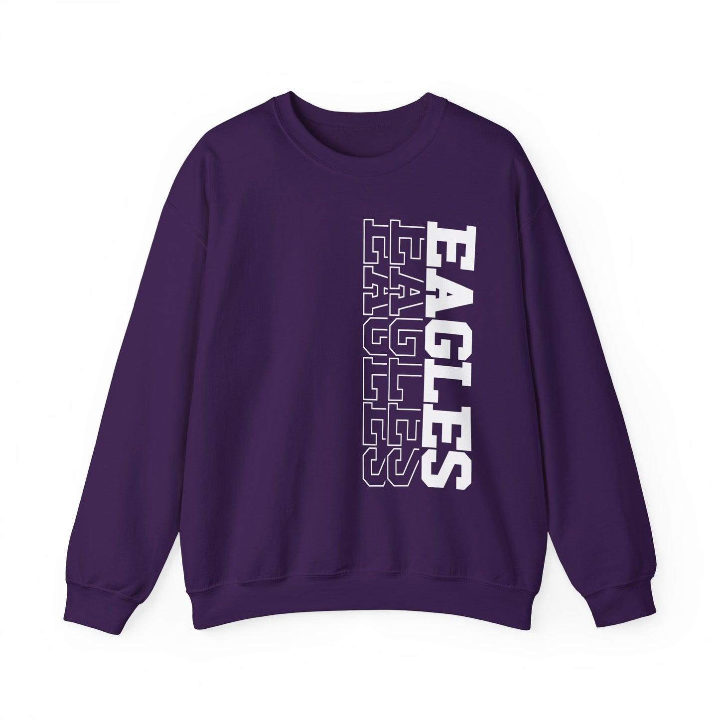 Sideways Eagle - Gildan Unisex Heavy Blend™ Crewneck Sweatshirt