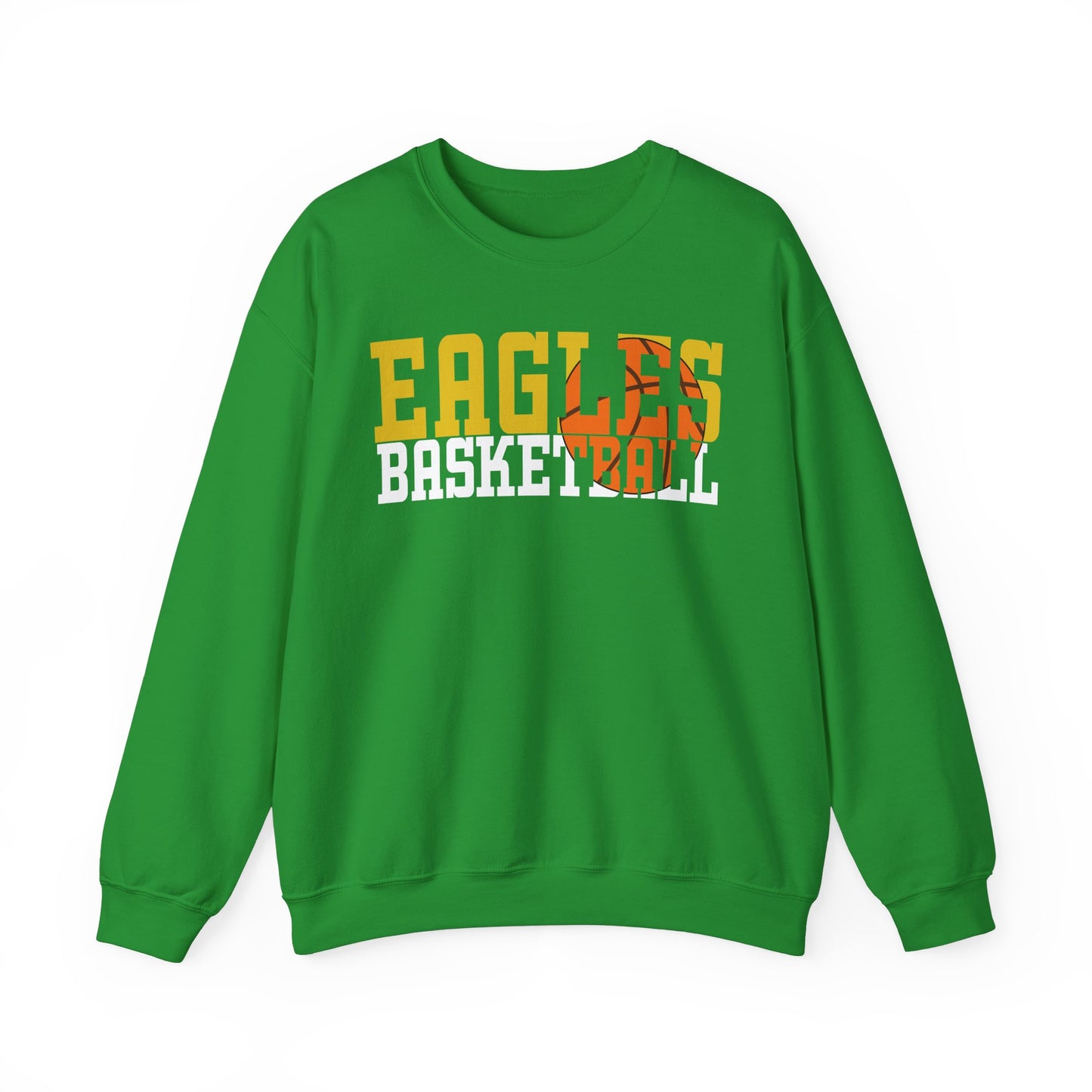 Basketball Cutout - Gildan Unisex Heavy Blend™ Crewneck Sweatshirt