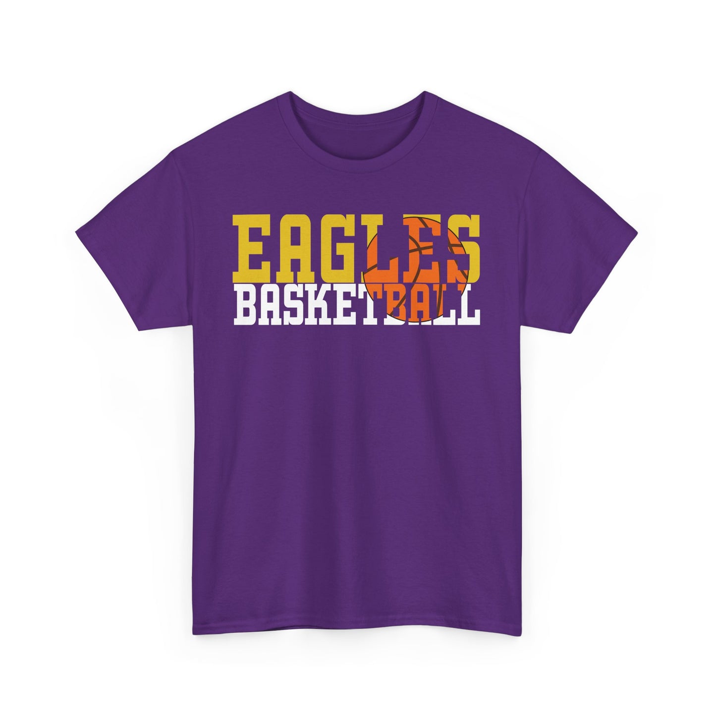 Basketball Cutout - Gildan Unisex Heavy Cotton Tee