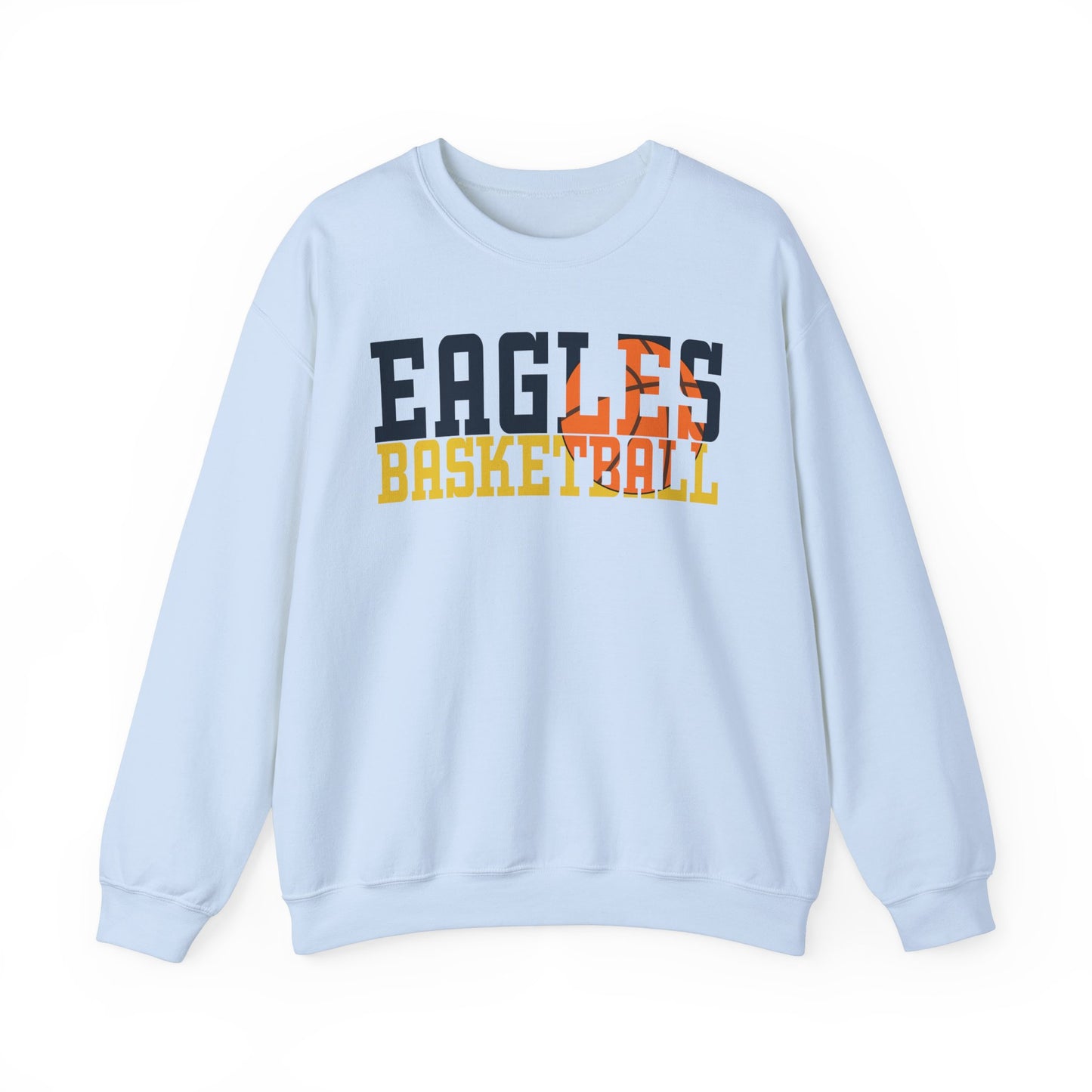 Basketball Cutout - Gildan Unisex Heavy Blend™ Crewneck Sweatshirt