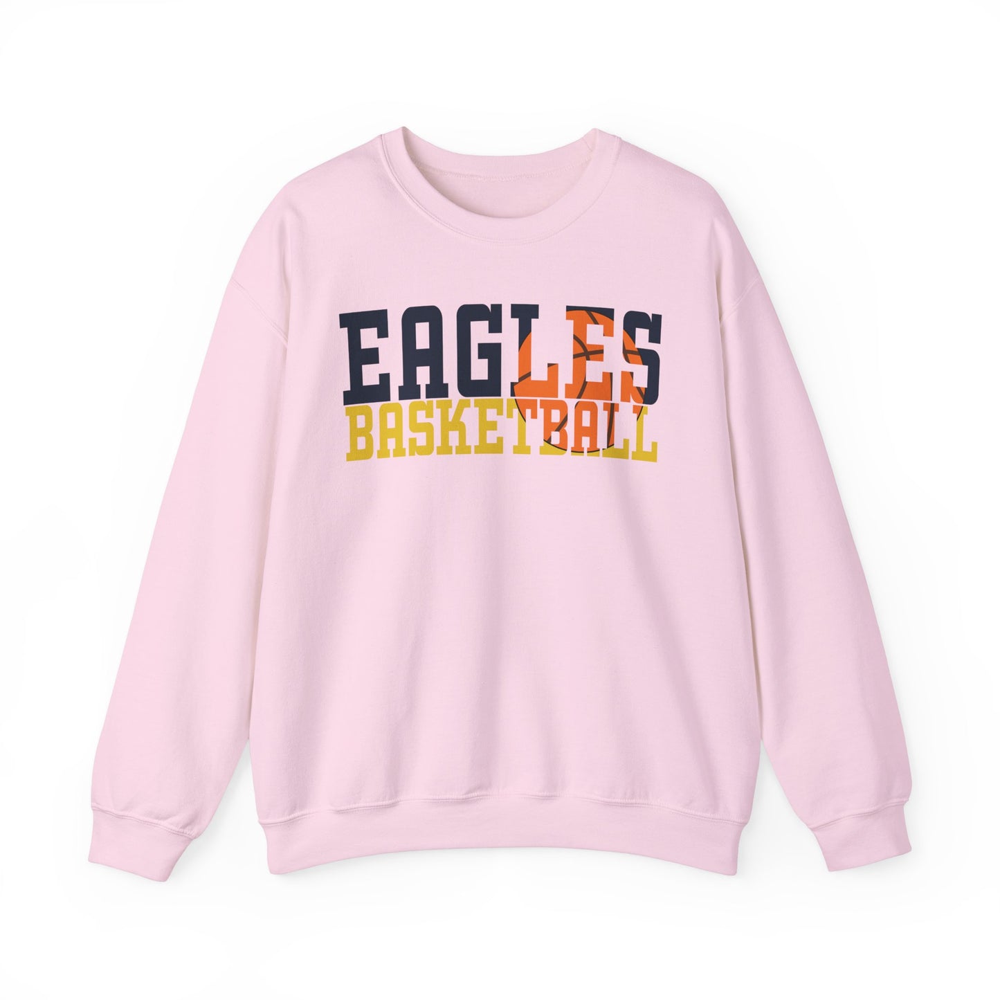 Basketball Cutout - Gildan Unisex Heavy Blend™ Crewneck Sweatshirt