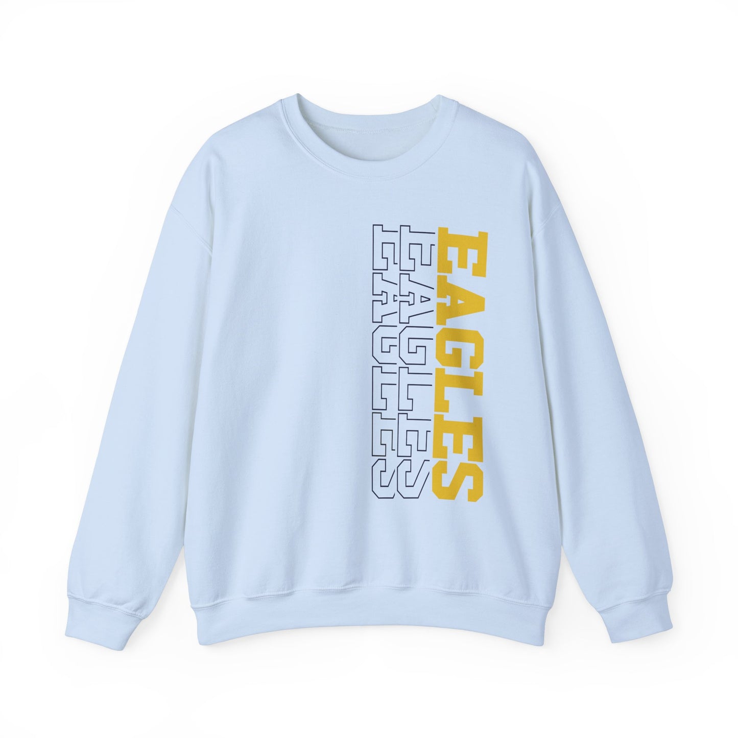 Sideways Eagle - Gildan Unisex Heavy Blend™ Crewneck Sweatshirt