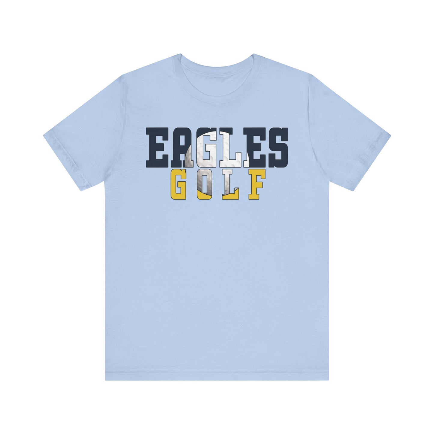 Golf Cutout - Bella+Canva Unisex Jersey Short Sleeve Tee