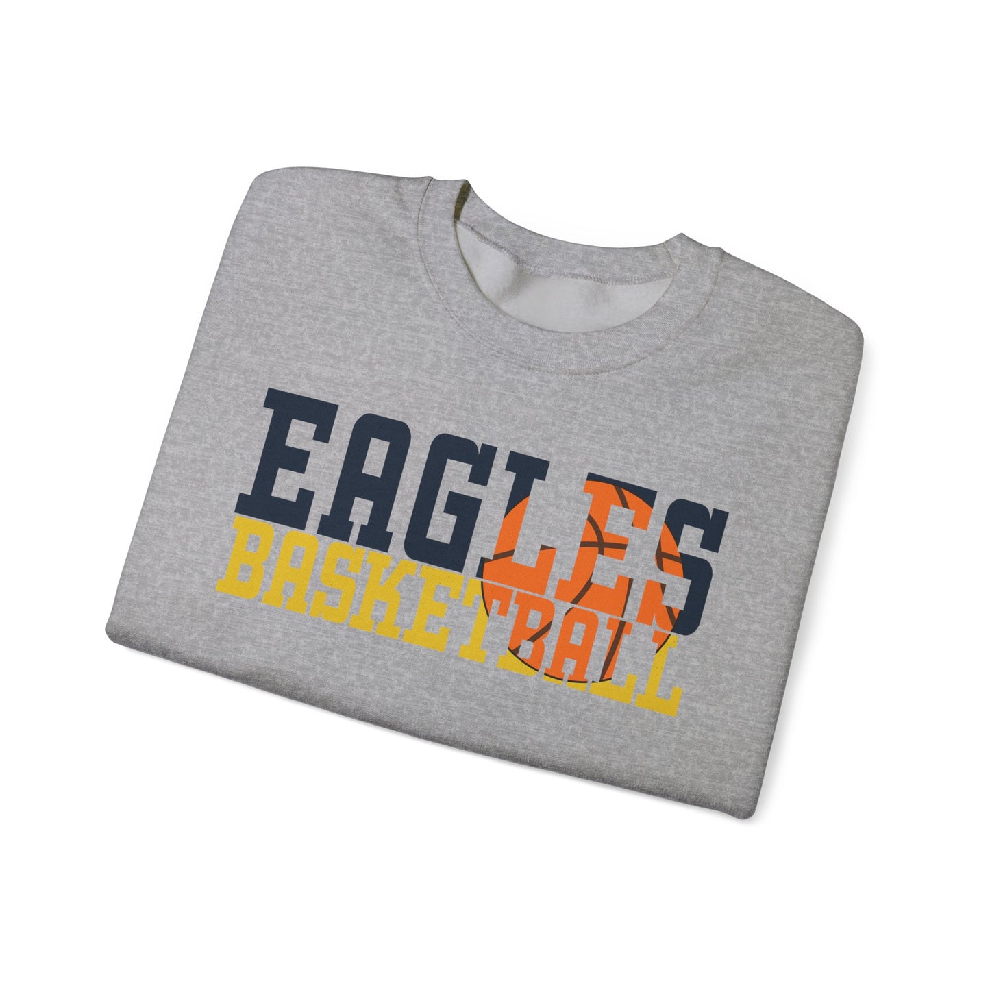 Basketball Cutout - Gildan Unisex Heavy Blend™ Crewneck Sweatshirt