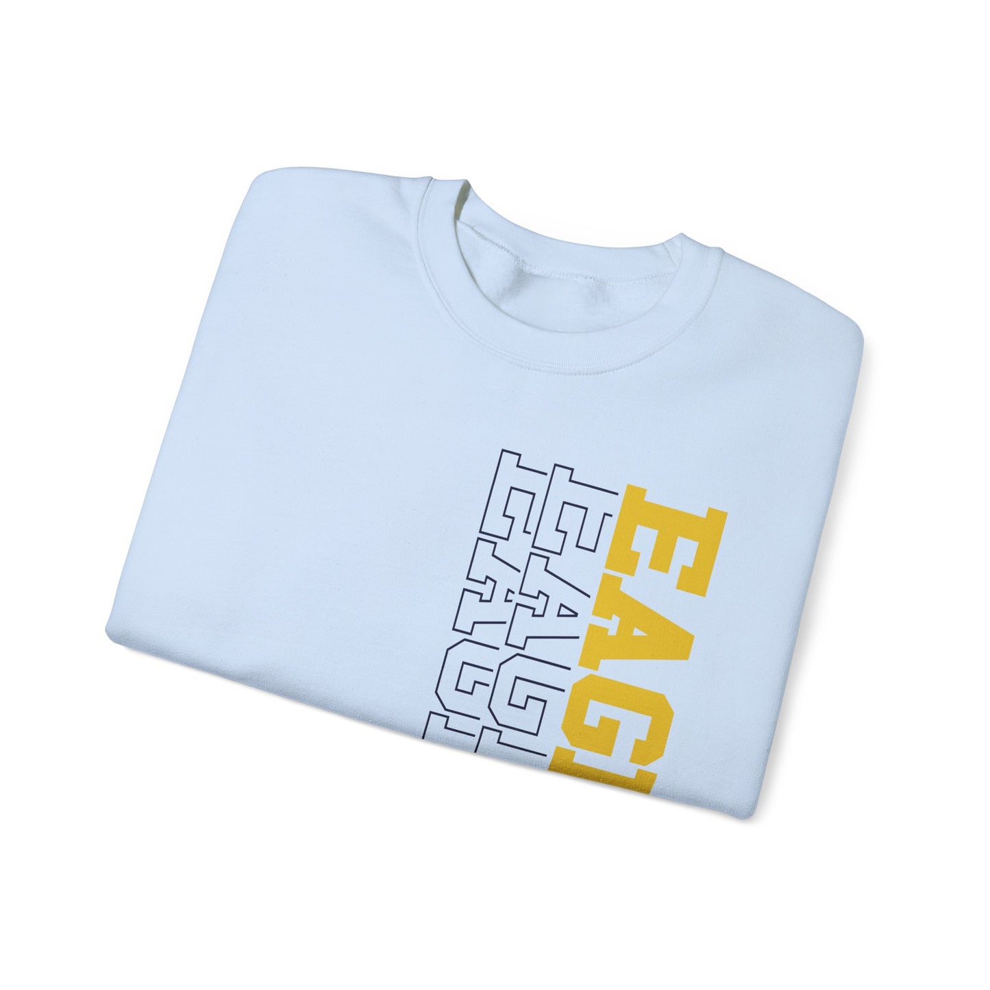 Sideways Eagle - Gildan Unisex Heavy Blend™ Crewneck Sweatshirt