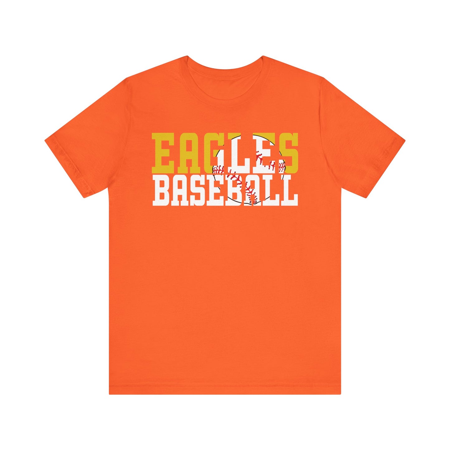 Baseball Cutout - Bella+Canva Unisex Jersey Short Sleeve Tee