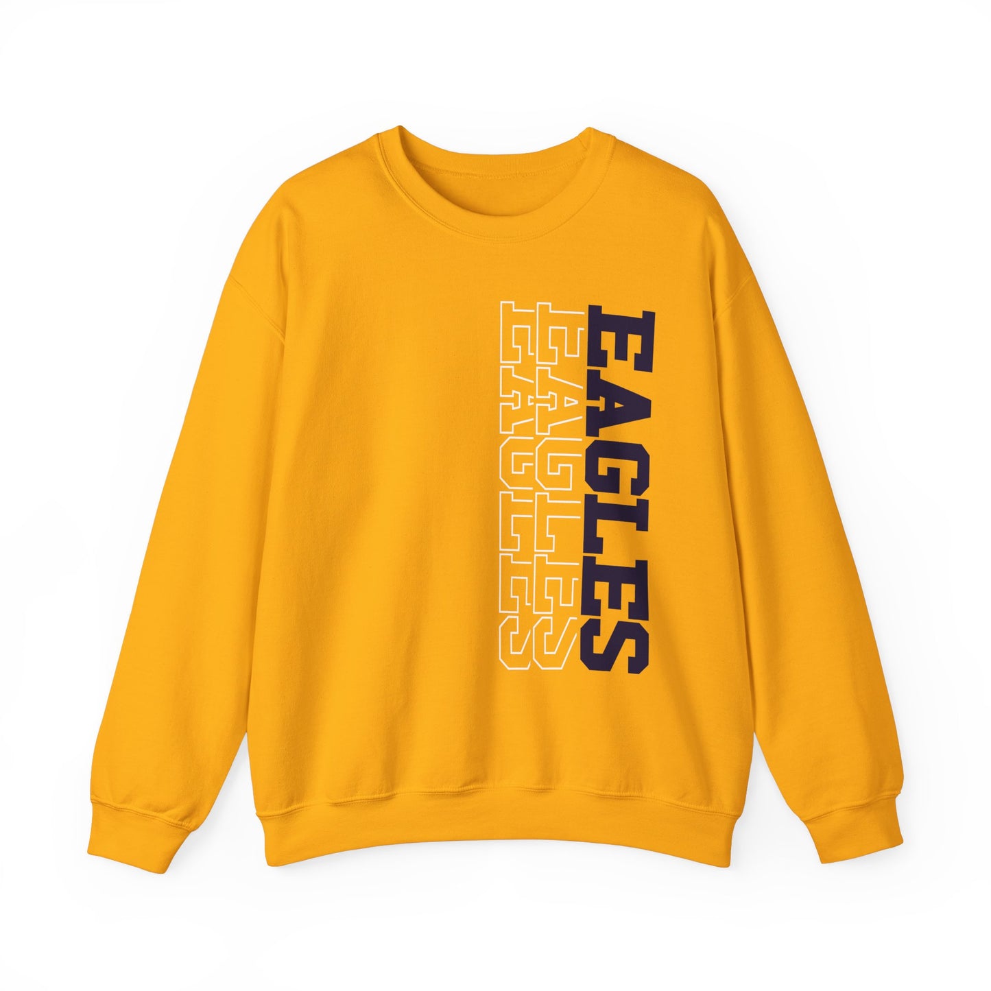 Sideways Eagle - Gildan Unisex Heavy Blend™ Crewneck Sweatshirt