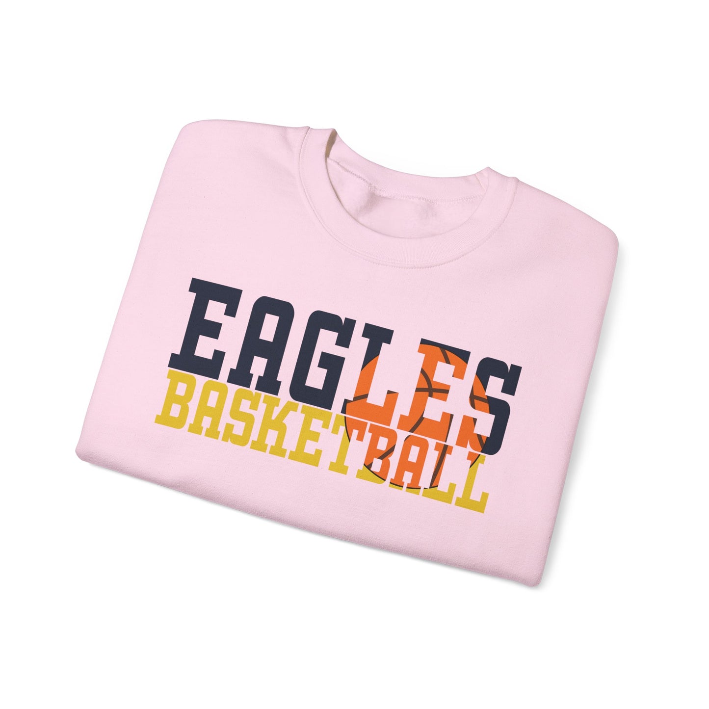 Basketball Cutout - Gildan Unisex Heavy Blend™ Crewneck Sweatshirt