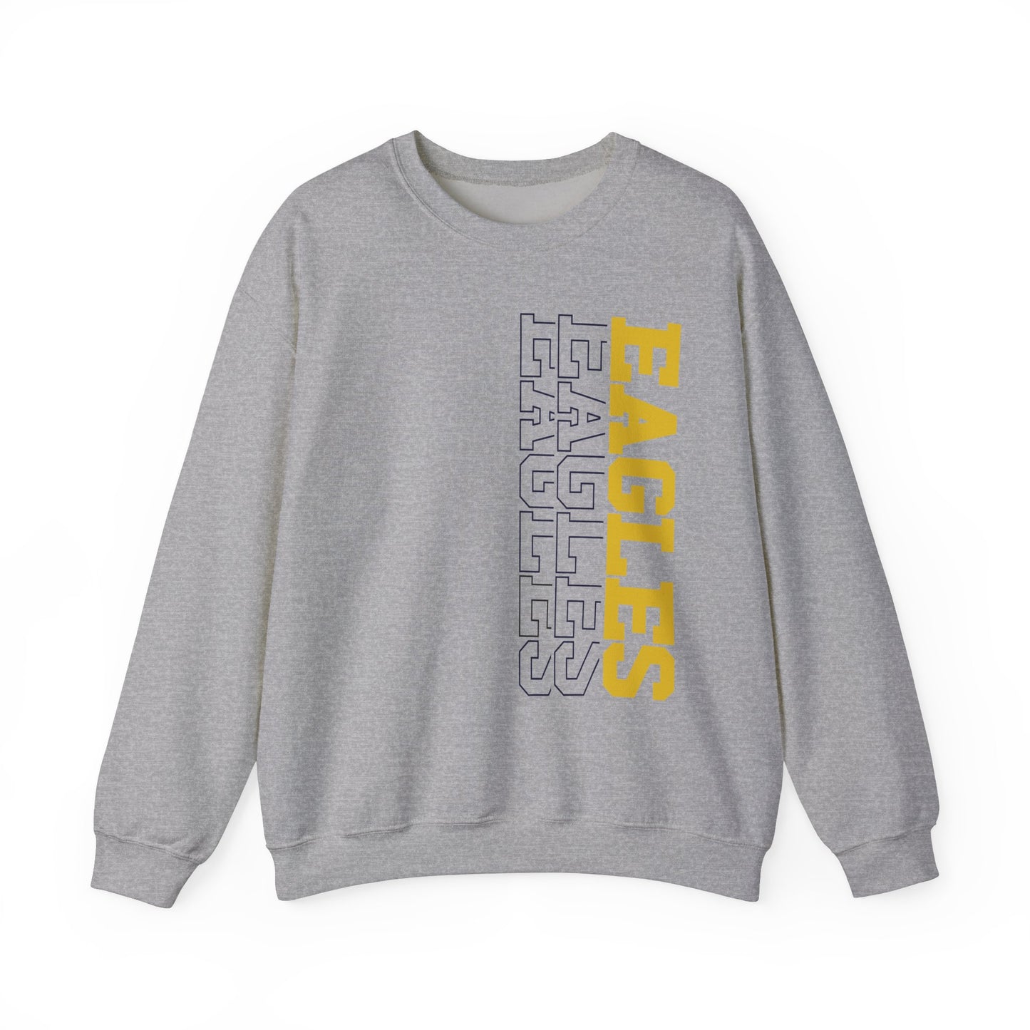 Sideways Eagle - Gildan Unisex Heavy Blend™ Crewneck Sweatshirt