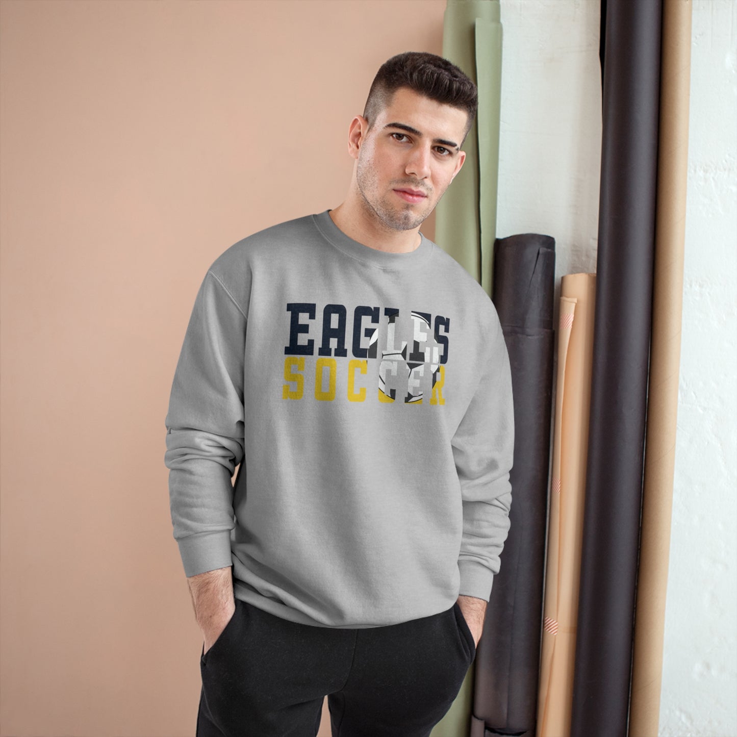 Soccer Cutout - Champion Sweatshirt