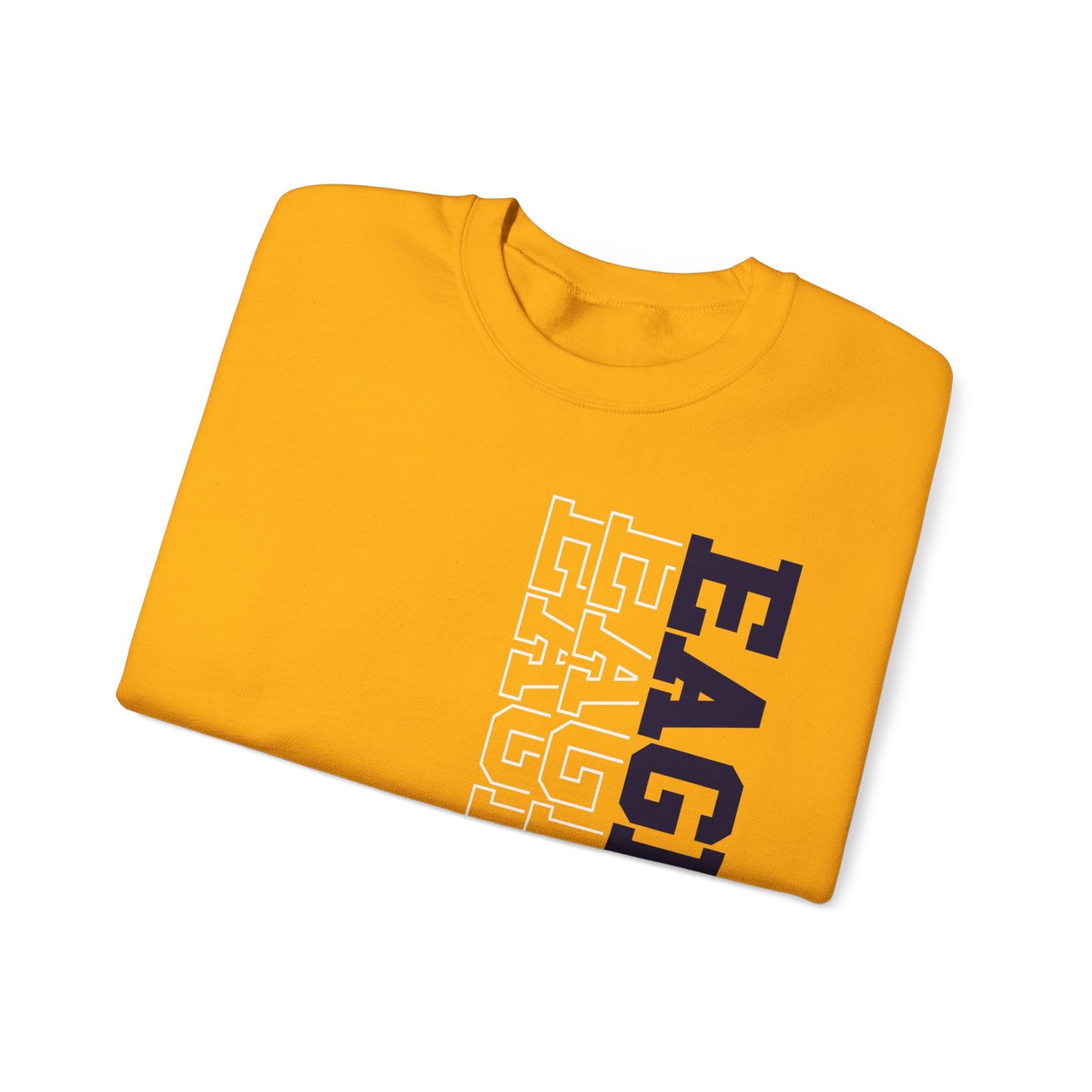 Sideways Eagle - Gildan Unisex Heavy Blend™ Crewneck Sweatshirt