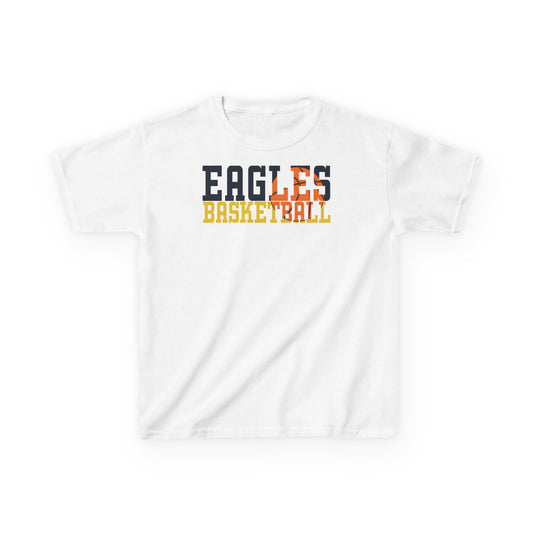 Basketball Cutout - Gildan Kids Heavy Cotton™ Tee