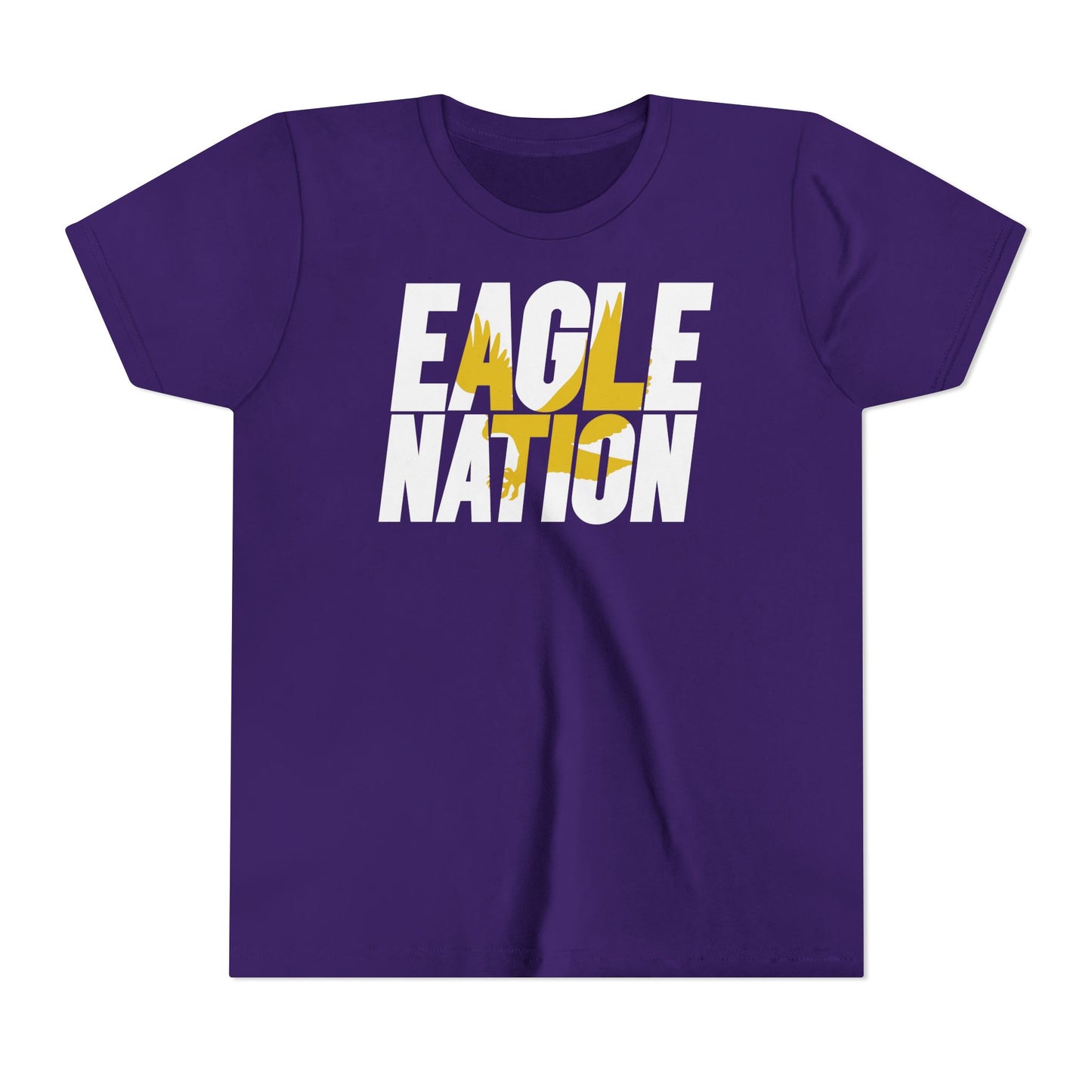 Eagle Nation - Bella+Canva Youth Short Sleeve Tee