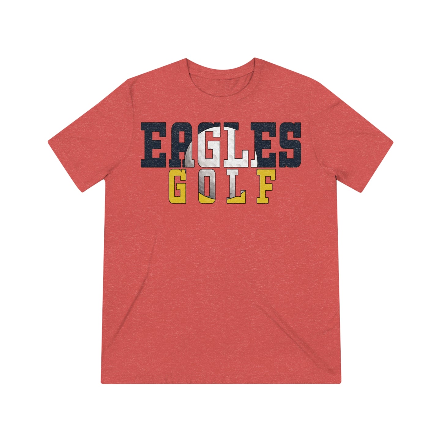 Golf Cutout - Bella+Canva Unisex Triblend Tee