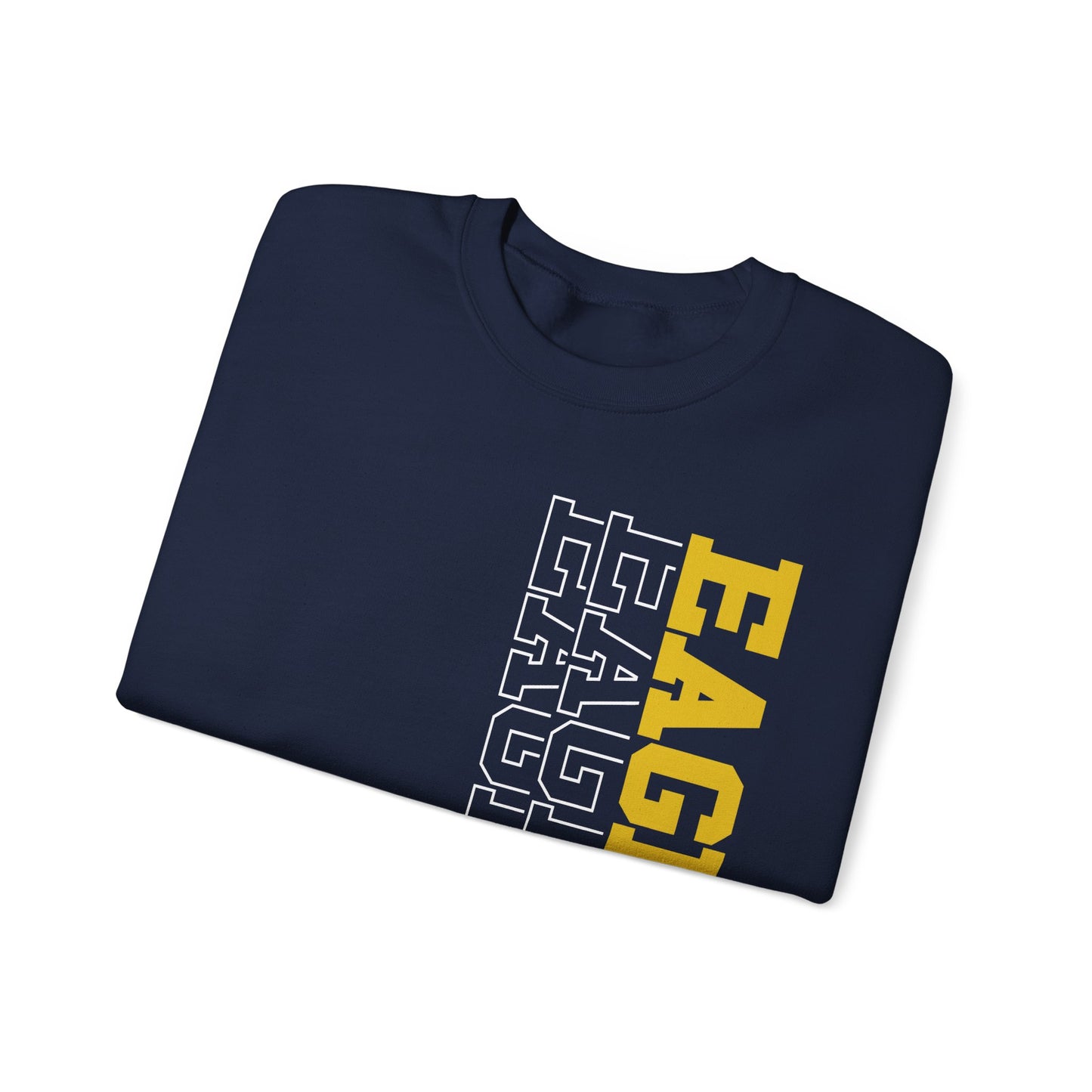 Sideways Eagle - Gildan Unisex Heavy Blend™ Crewneck Sweatshirt