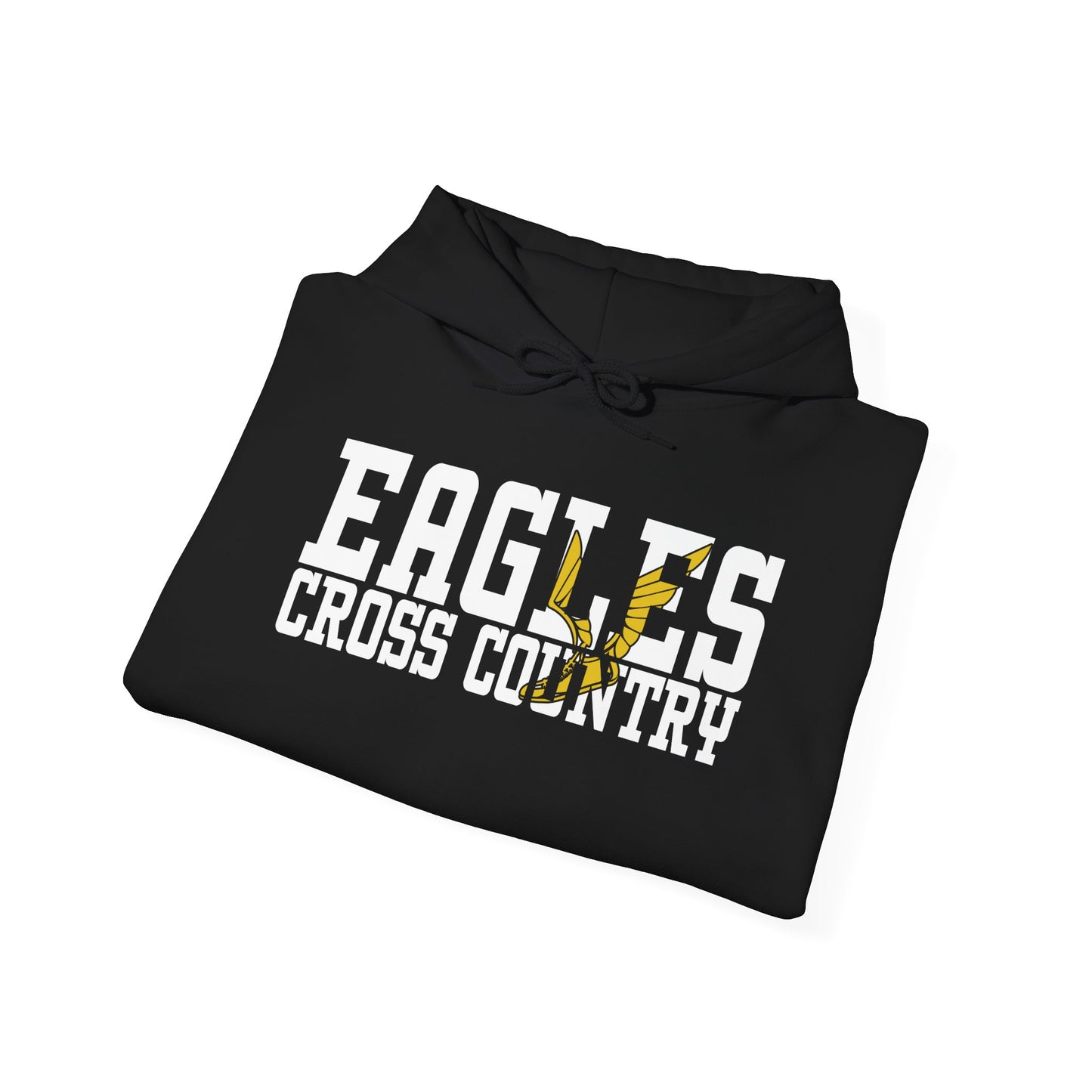 Cross Country Cutout - Gildan Unisex Heavy Blend™ Hooded Sweatshirt
