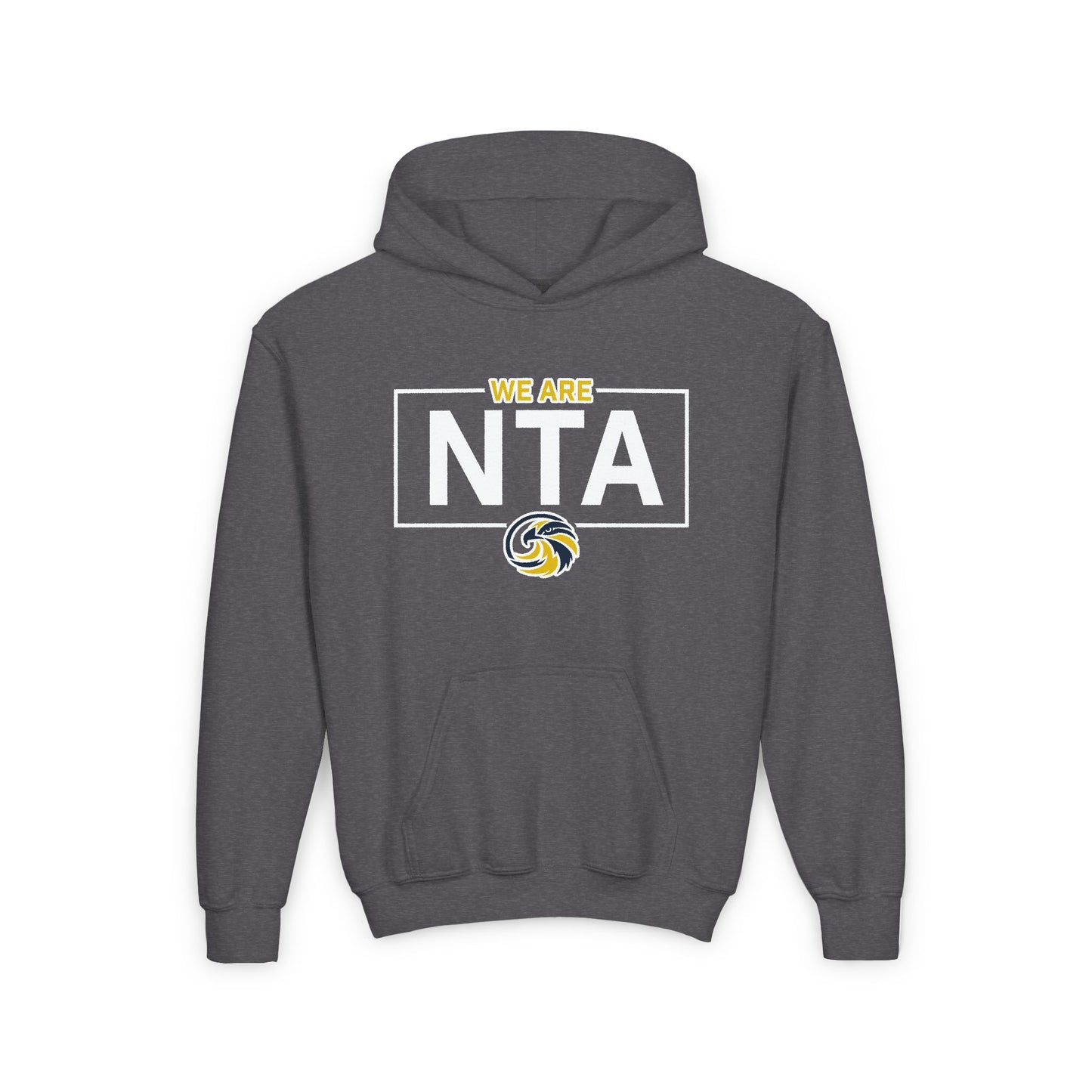 We are NTA - Gildan Youth Heavy Blend Hooded Sweatshirt