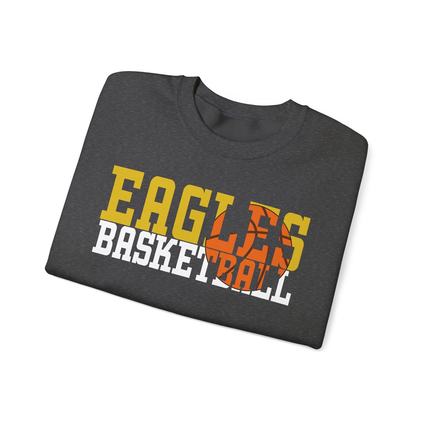 Basketball Cutout - Gildan Unisex Heavy Blend™ Crewneck Sweatshirt