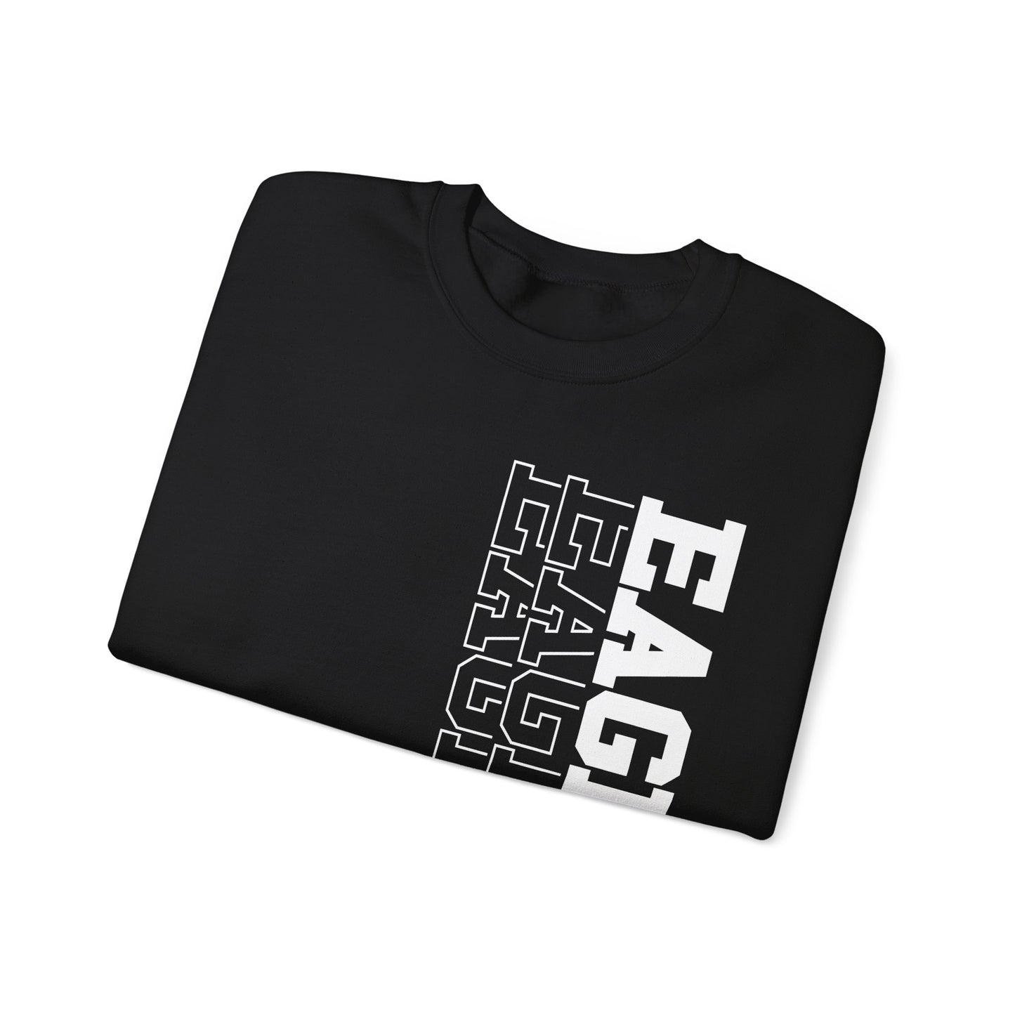 Sideways Eagle - Gildan Unisex Heavy Blend™ Crewneck Sweatshirt
