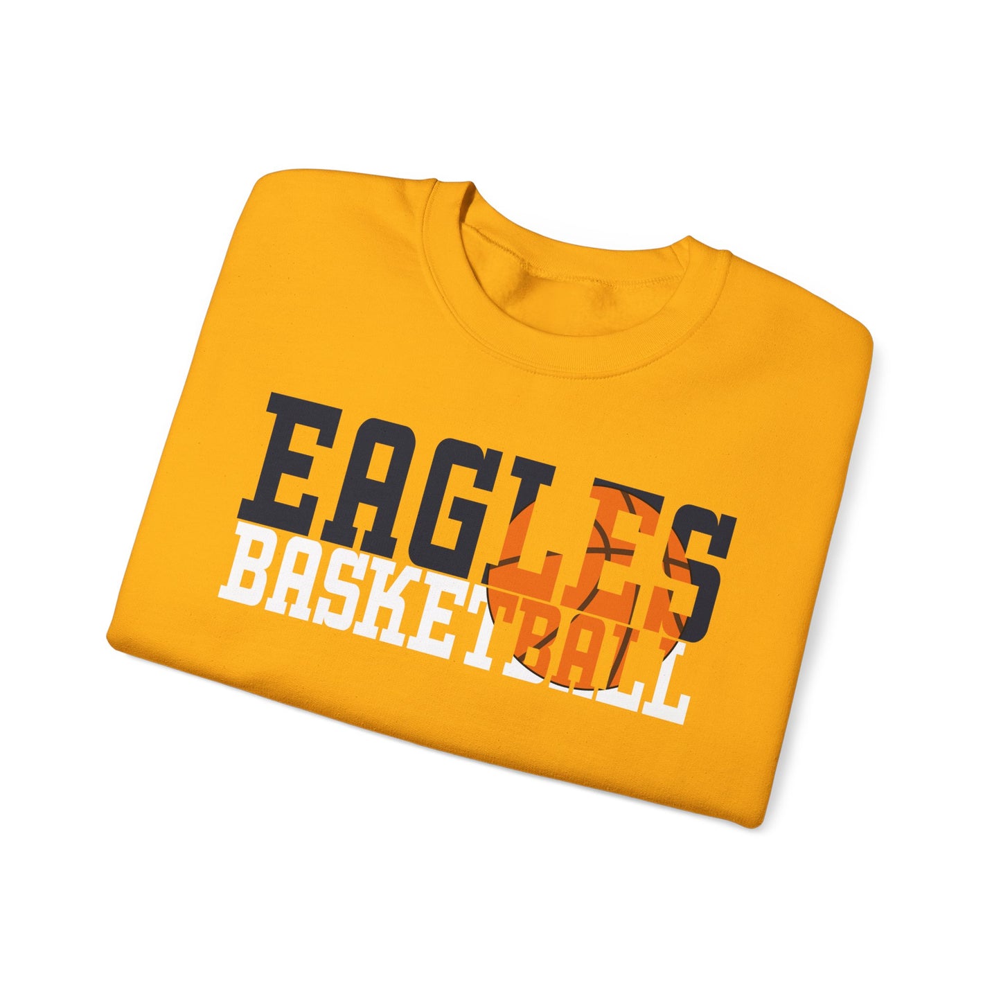 Basketball Cutout - Gildan Unisex Heavy Blend™ Crewneck Sweatshirt