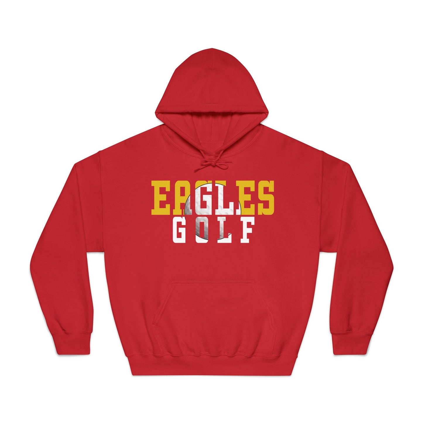 Golf Cutout - Gildan Unisex DryBlend® Hooded Sweatshirt