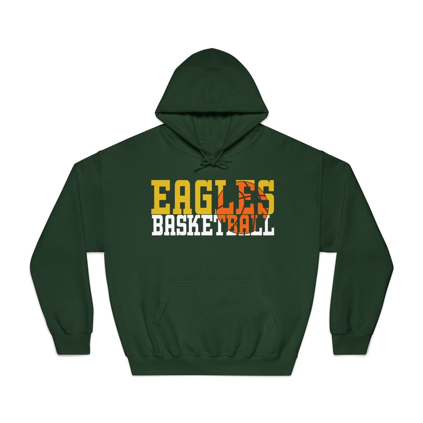 Basketball Cutout - Gildan Unisex DryBlend® Hooded Sweatshirt