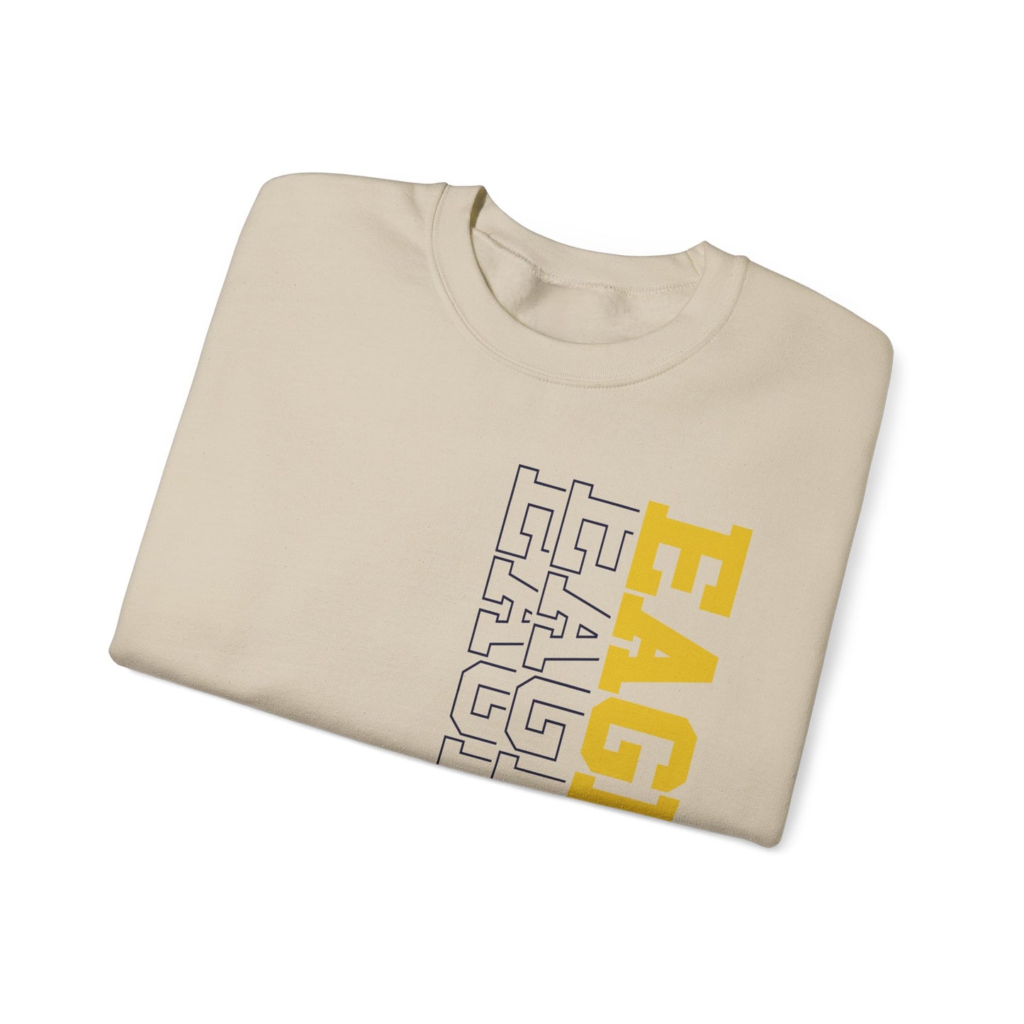 Sideways Eagle - Gildan Unisex Heavy Blend™ Crewneck Sweatshirt