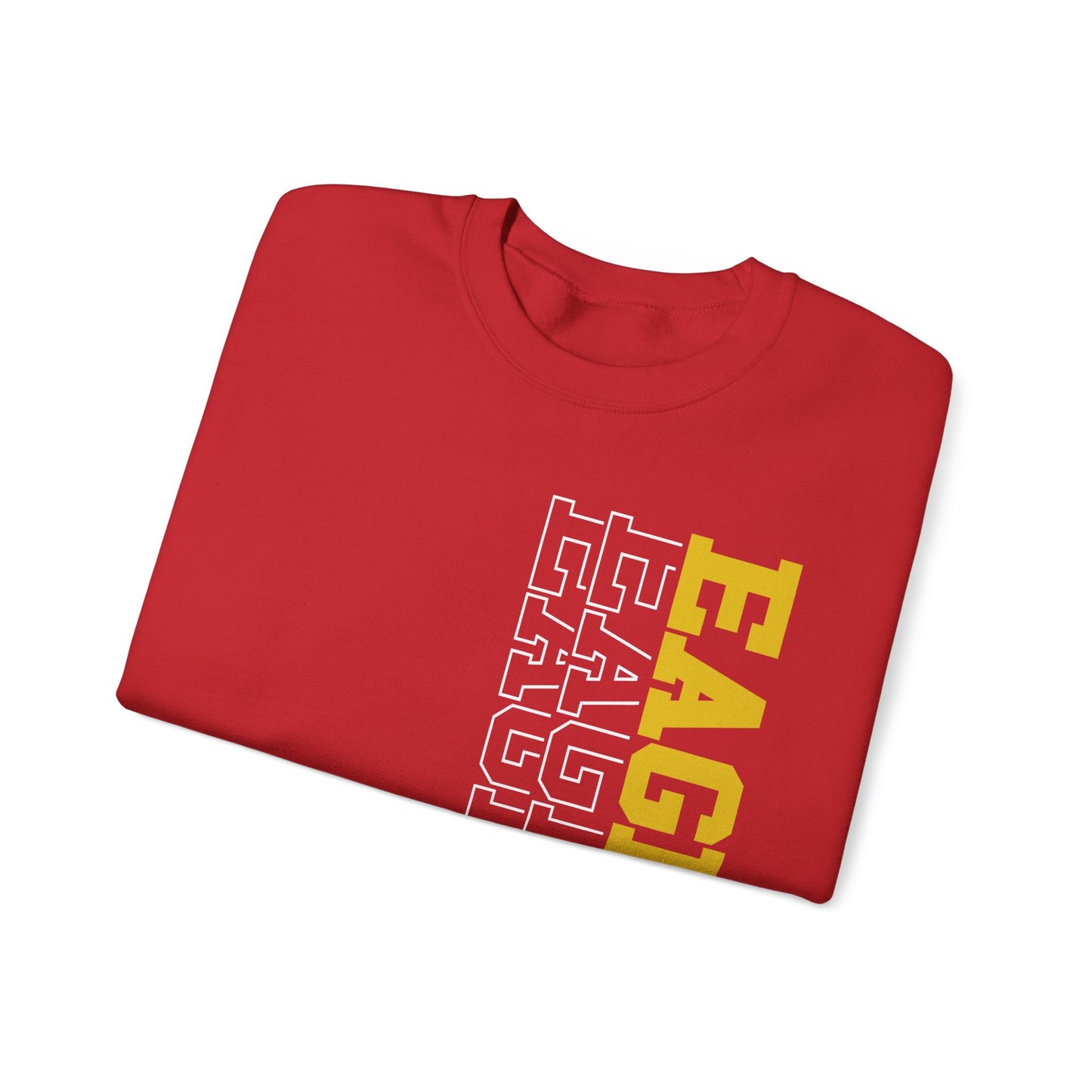 Sideways Eagle - Gildan Unisex Heavy Blend™ Crewneck Sweatshirt