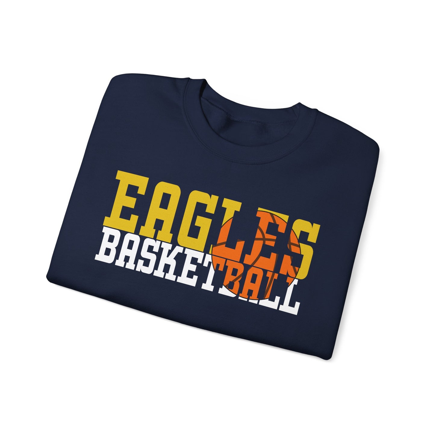 Basketball Cutout - Gildan Unisex Heavy Blend™ Crewneck Sweatshirt