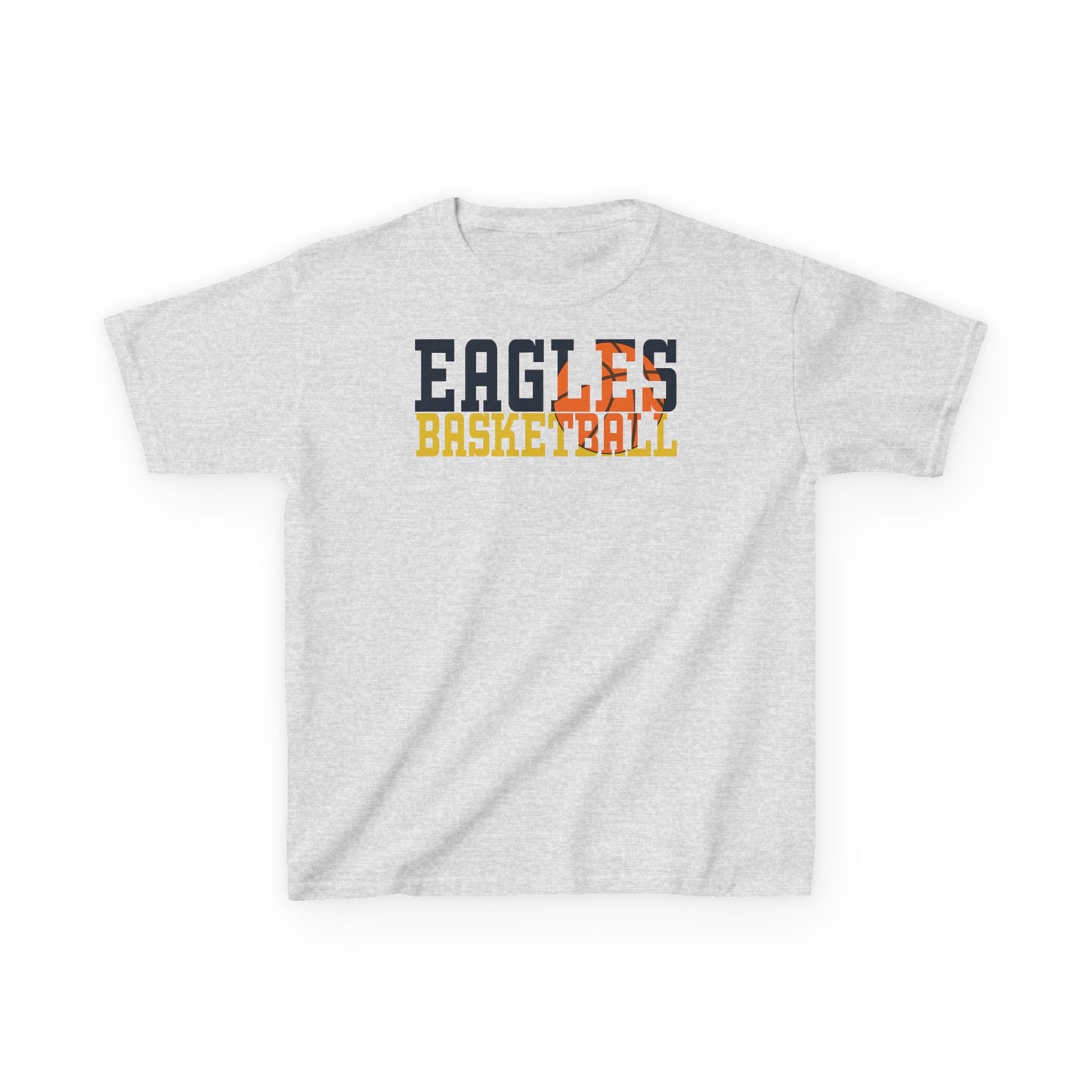 Basketball Cutout - Gildan Kids Heavy Cotton™ Tee