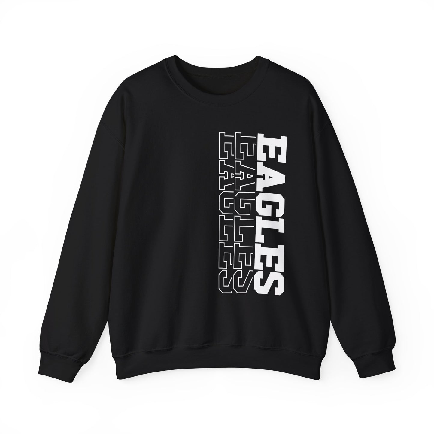 Sideways Eagle - Gildan Unisex Heavy Blend™ Crewneck Sweatshirt
