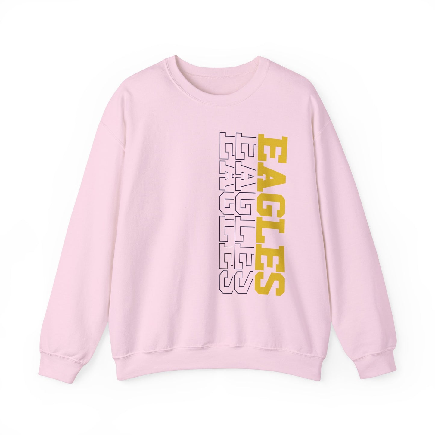 Sideways Eagle - Gildan Unisex Heavy Blend™ Crewneck Sweatshirt
