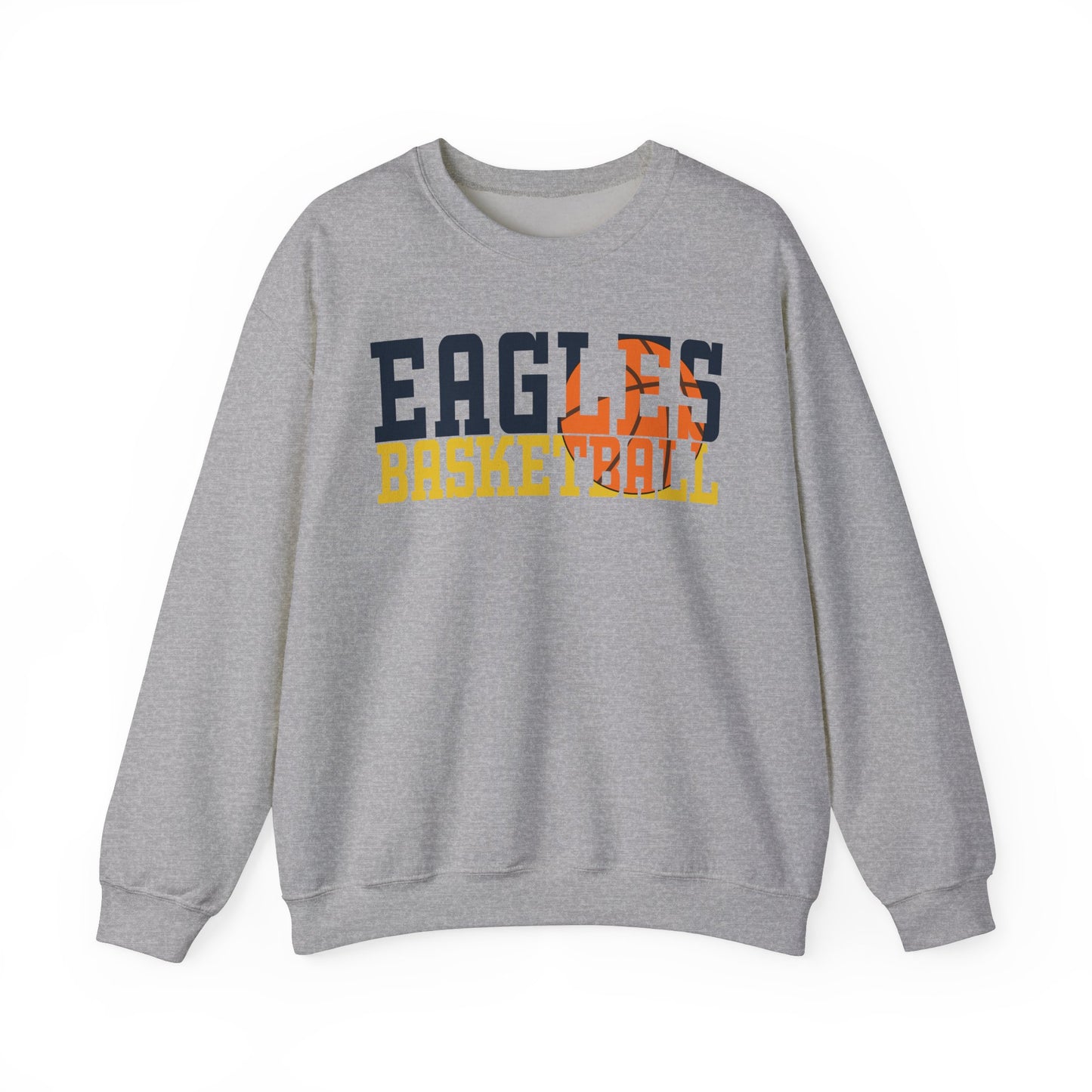 Basketball Cutout - Gildan Unisex Heavy Blend™ Crewneck Sweatshirt