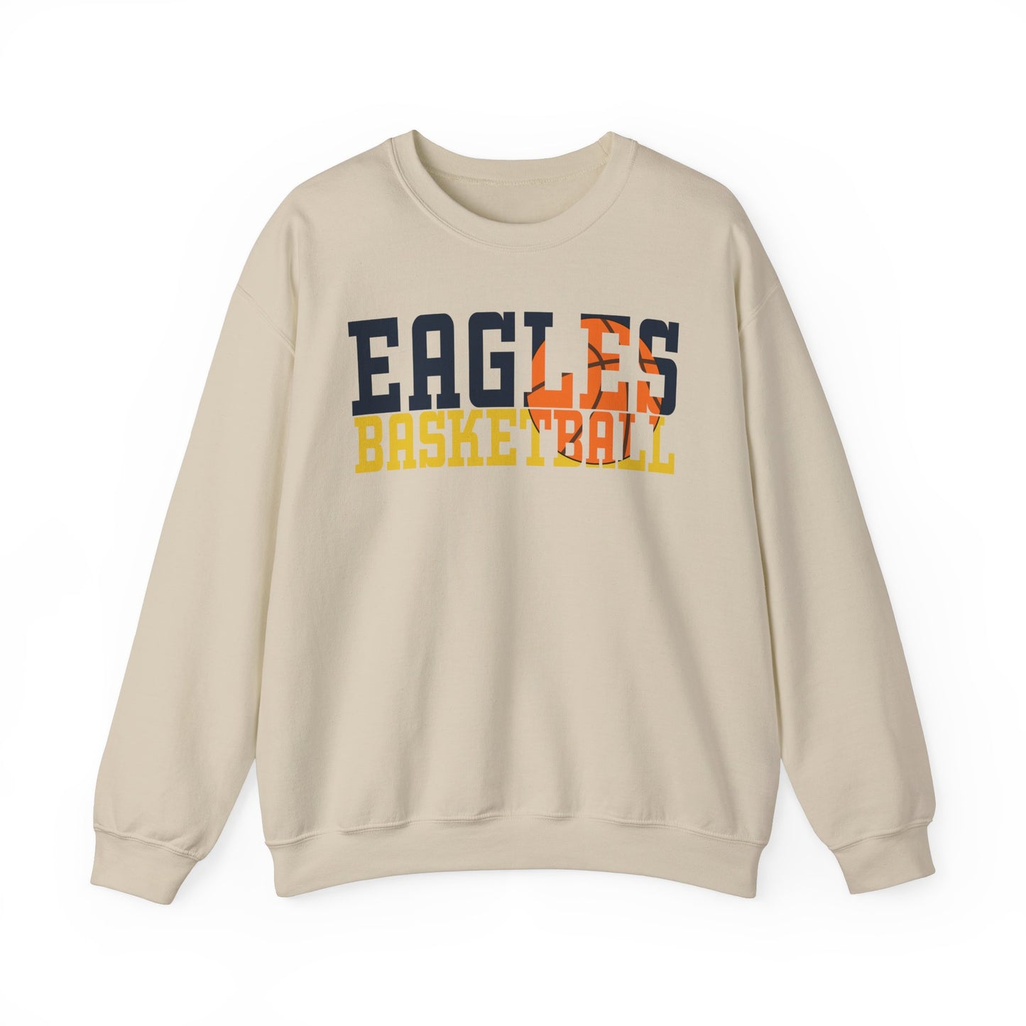 Basketball Cutout - Gildan Unisex Heavy Blend™ Crewneck Sweatshirt