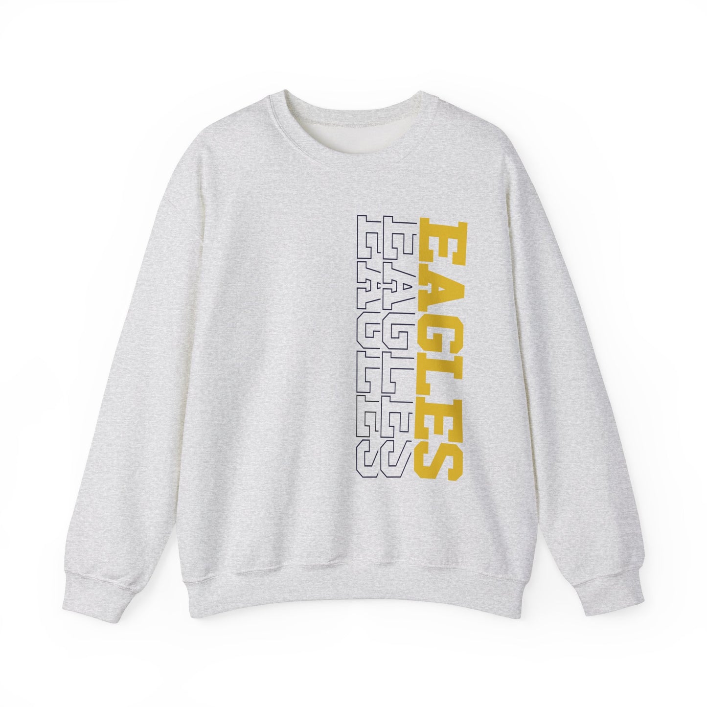 Sideways Eagle - Gildan Unisex Heavy Blend™ Crewneck Sweatshirt