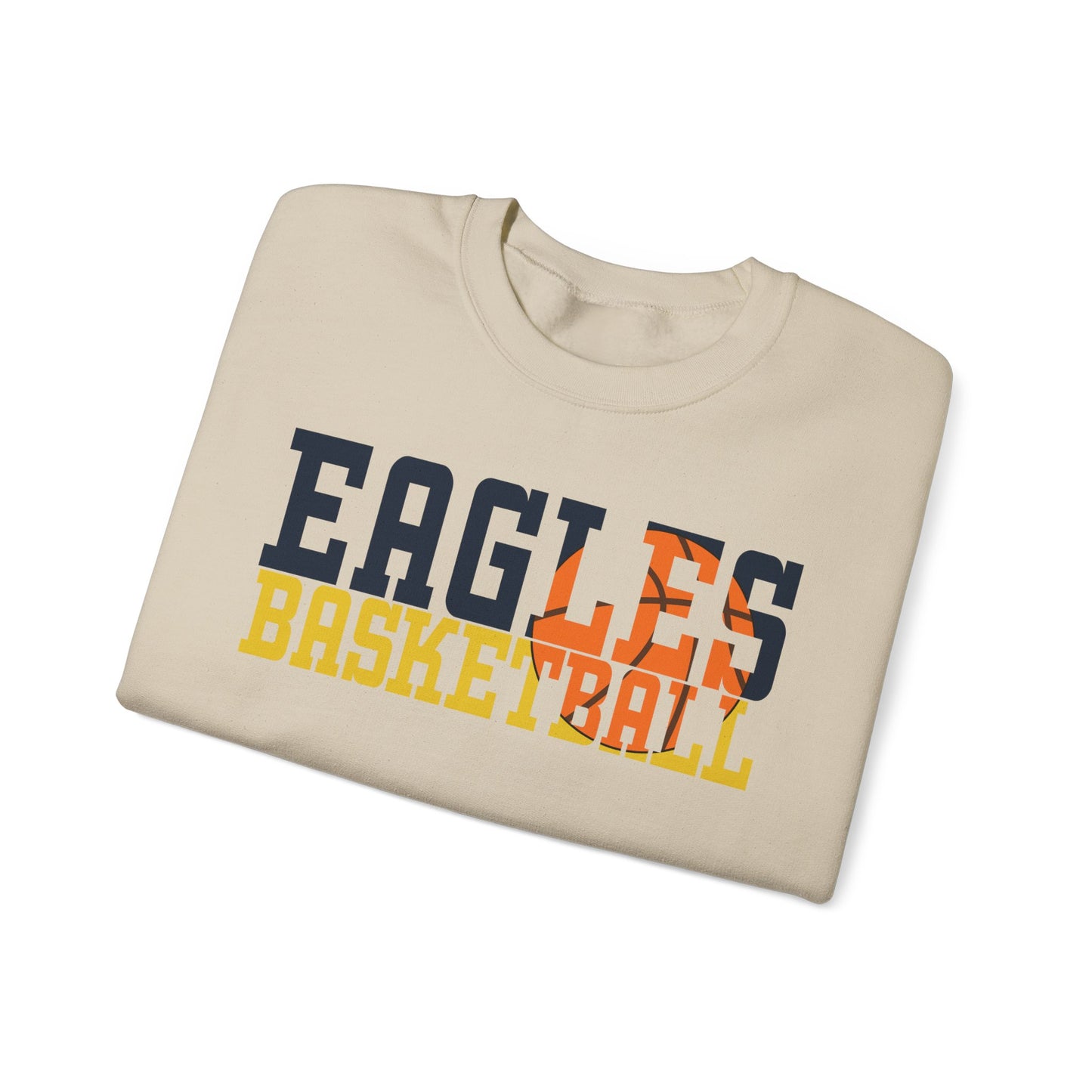 Basketball Cutout - Gildan Unisex Heavy Blend™ Crewneck Sweatshirt