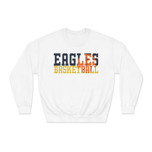 Basketball Cutout - Gildan Unisex DryBlend® Crewneck Sweatshirt