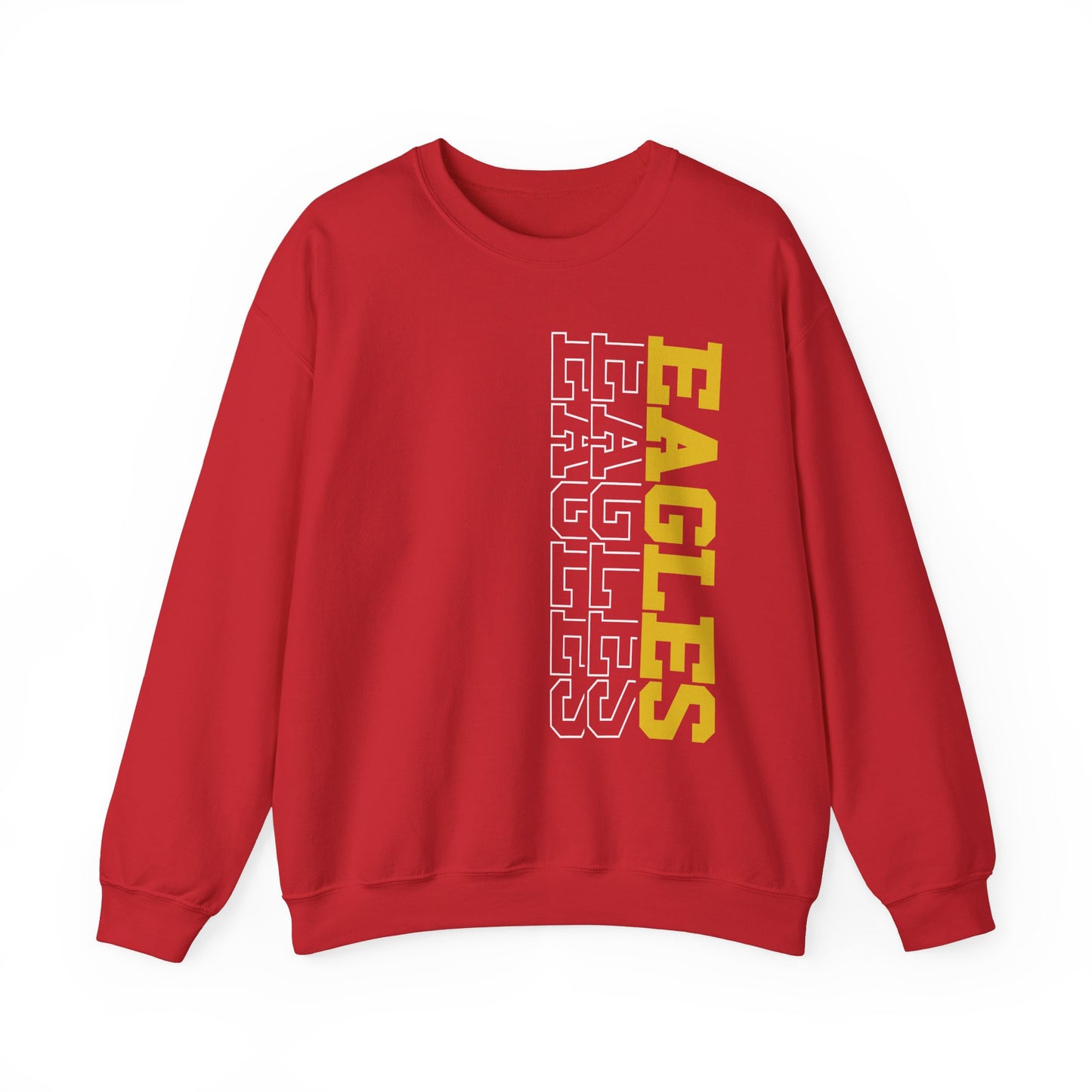 Sideways Eagle - Gildan Unisex Heavy Blend™ Crewneck Sweatshirt