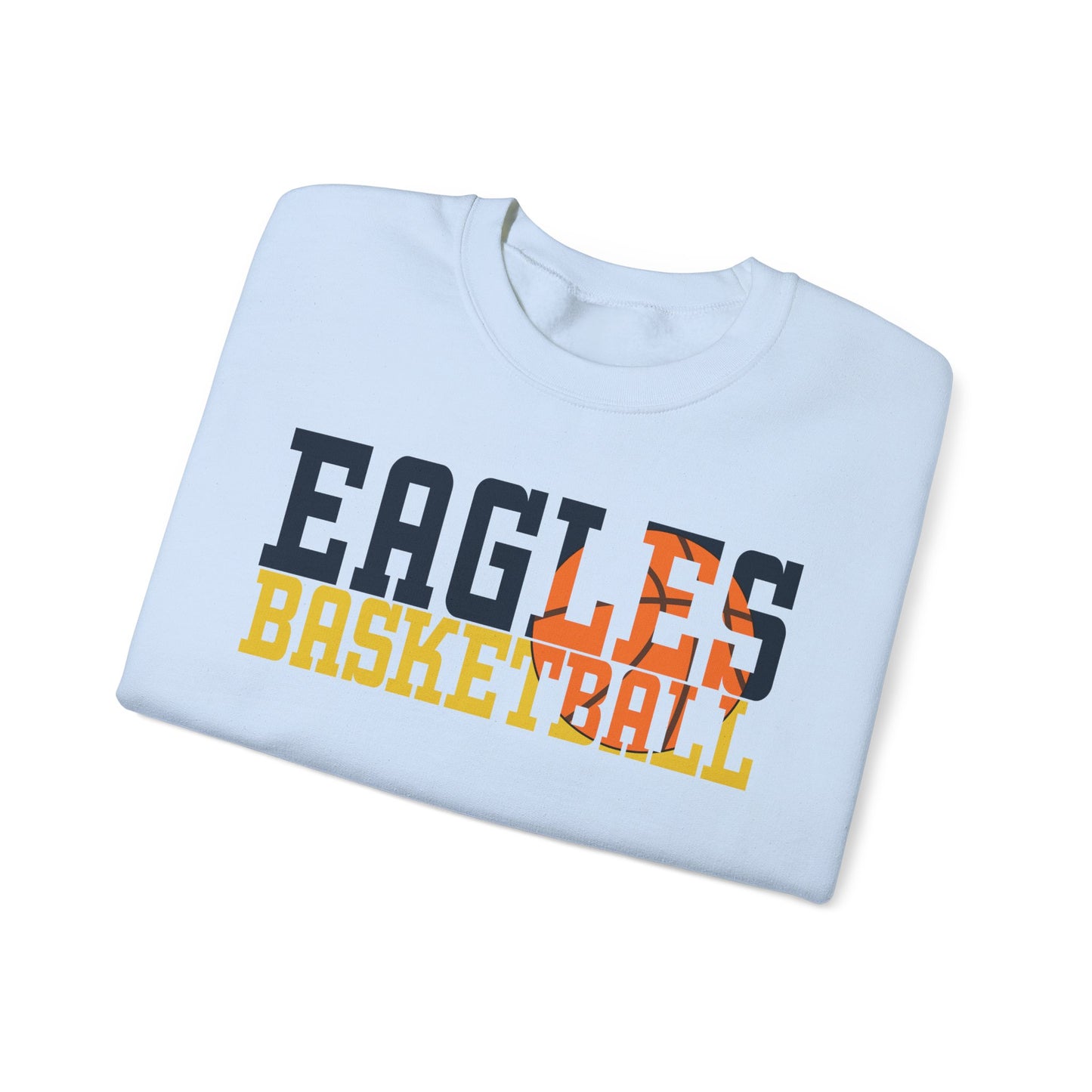 Basketball Cutout - Gildan Unisex Heavy Blend™ Crewneck Sweatshirt