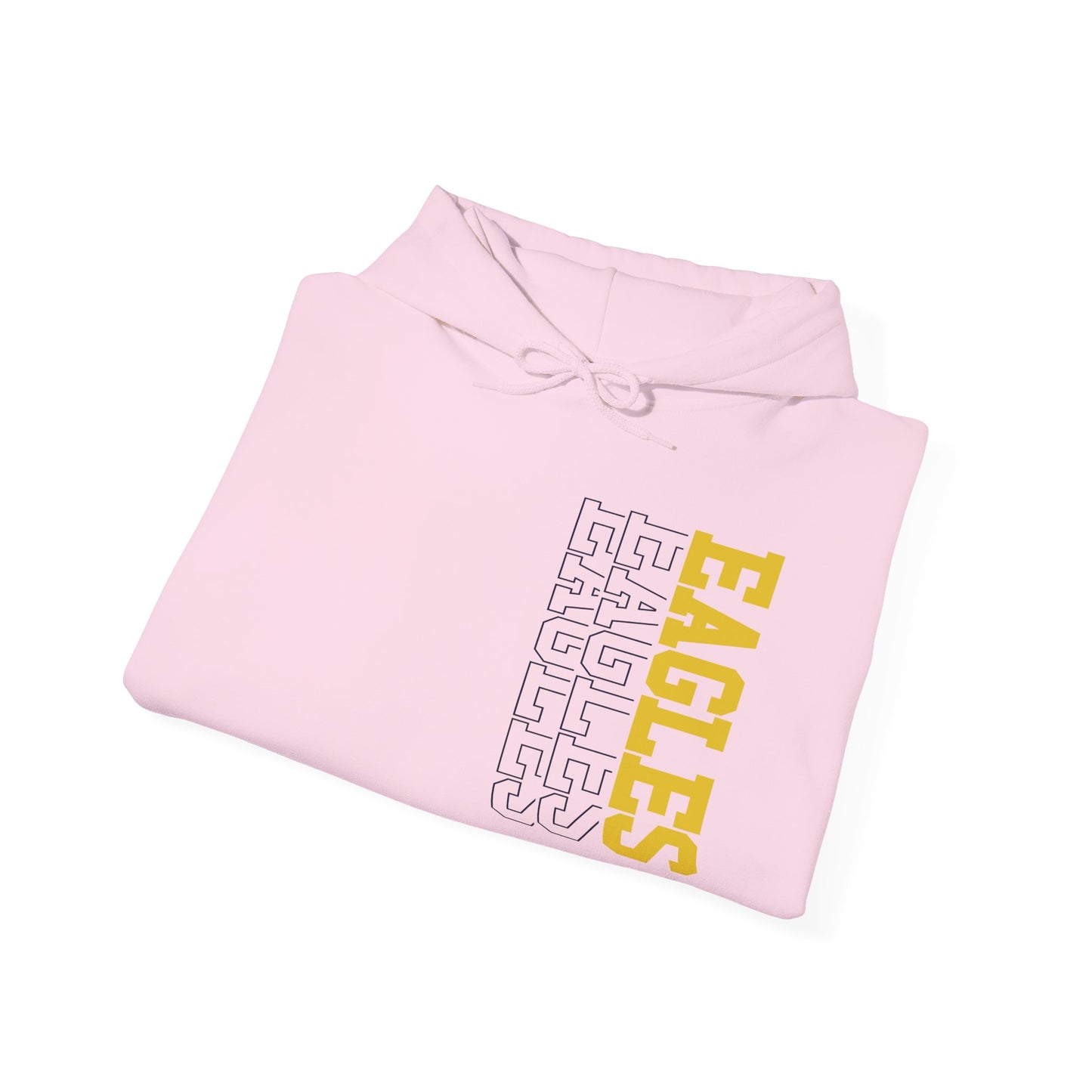 Sideways Eagle - Gildan Unisex Heavy Blend™ Hooded Sweatshirt